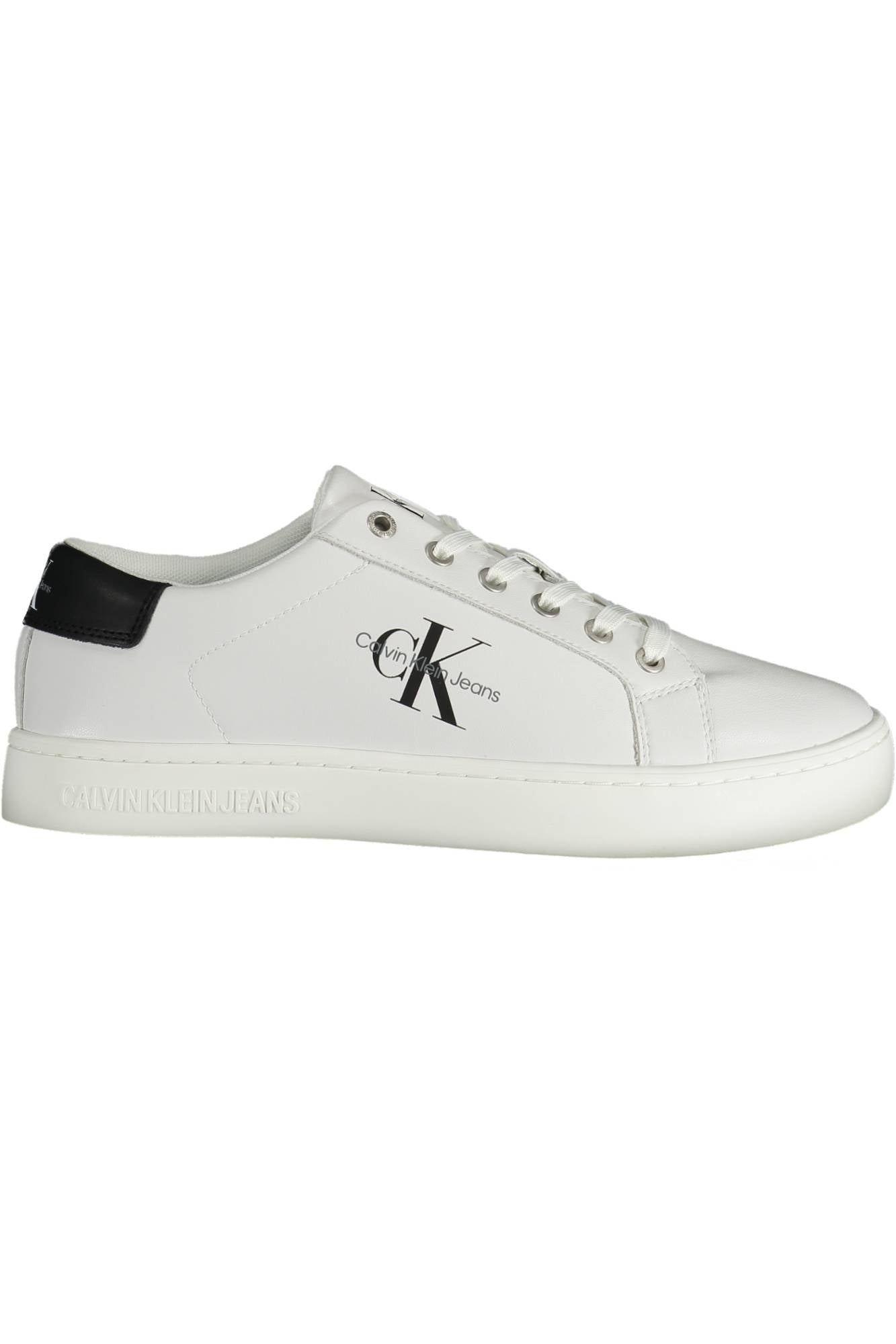 CALVIN KLEIN WHITE MEN'S SPORTS SHOES
