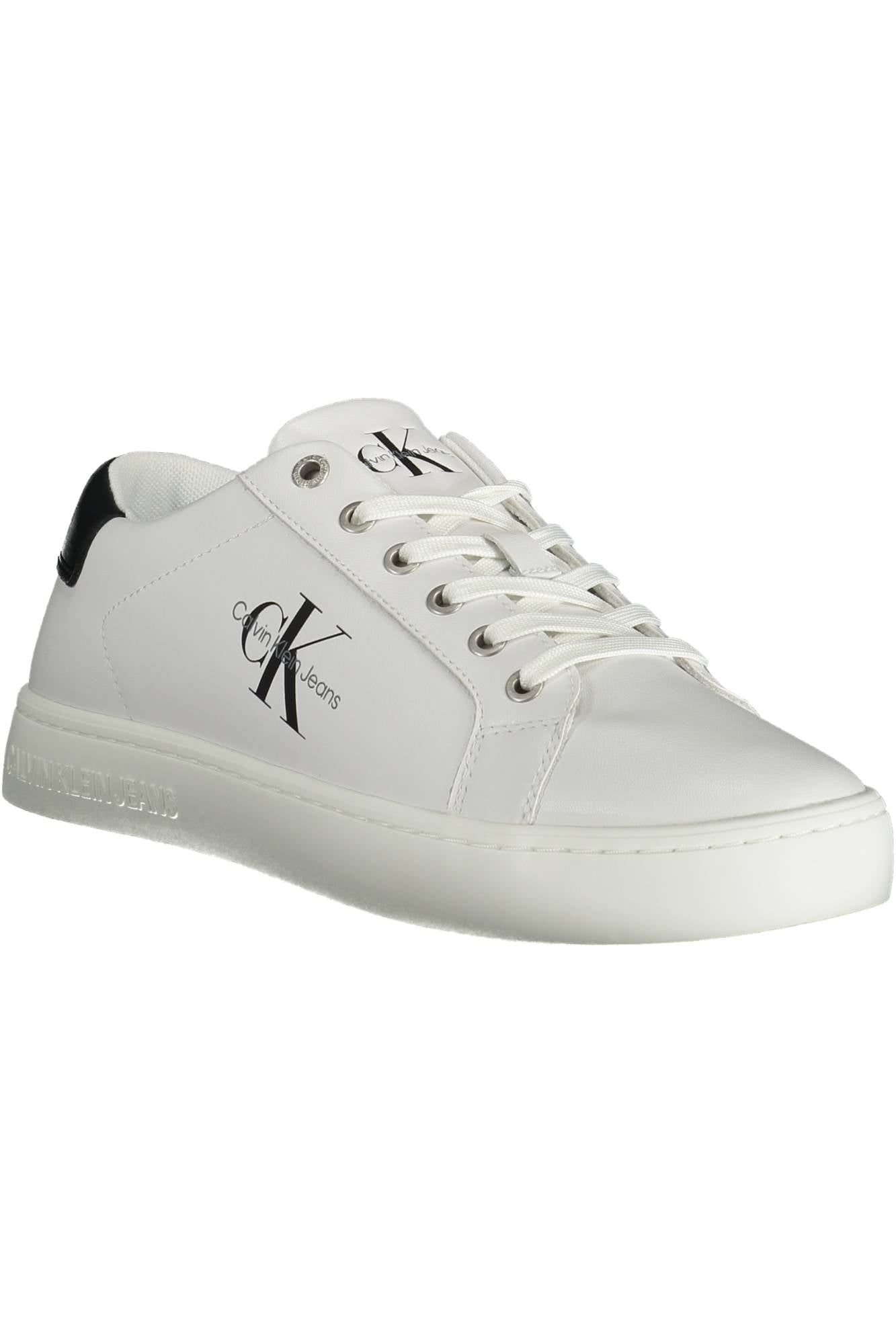 CALVIN KLEIN WHITE MEN'S SPORTS SHOES
