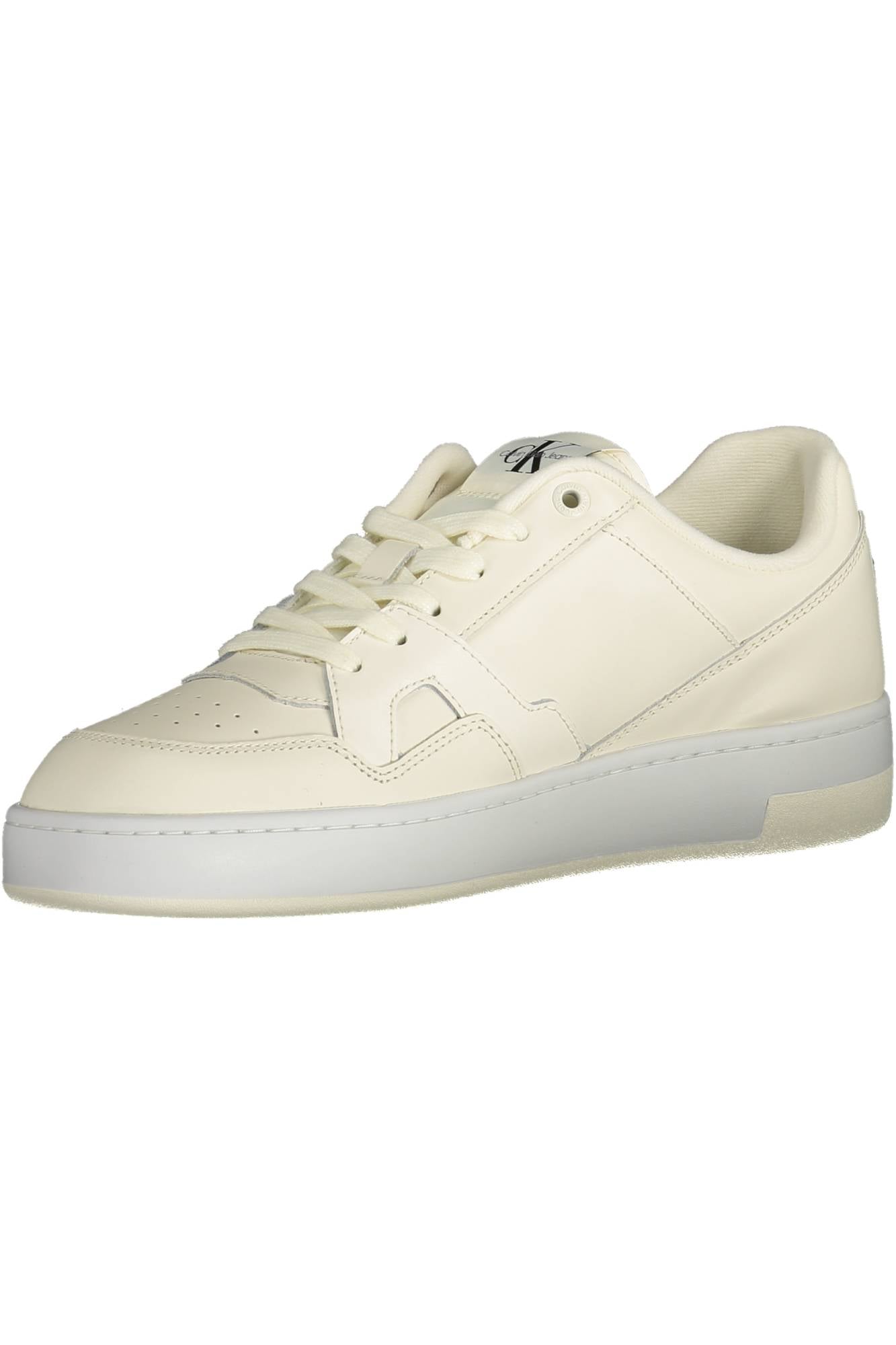 CALVIN KLEIN WHITE MEN'S SPORTS SHOES