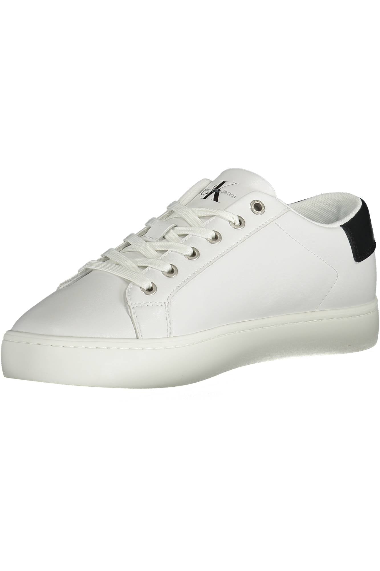 CALVIN KLEIN WHITE MEN'S SPORTS SHOES