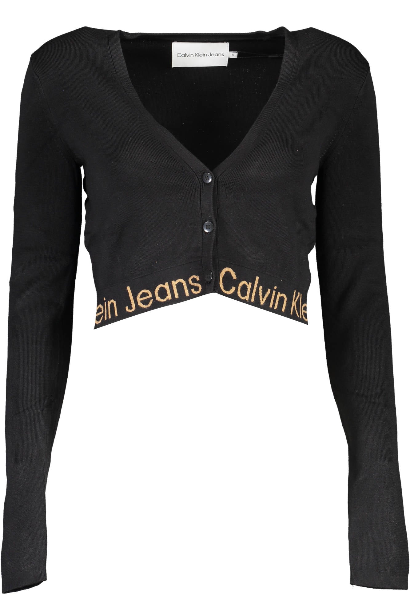 CALVIN KLEIN CARDIGAN WOMAN BLACK