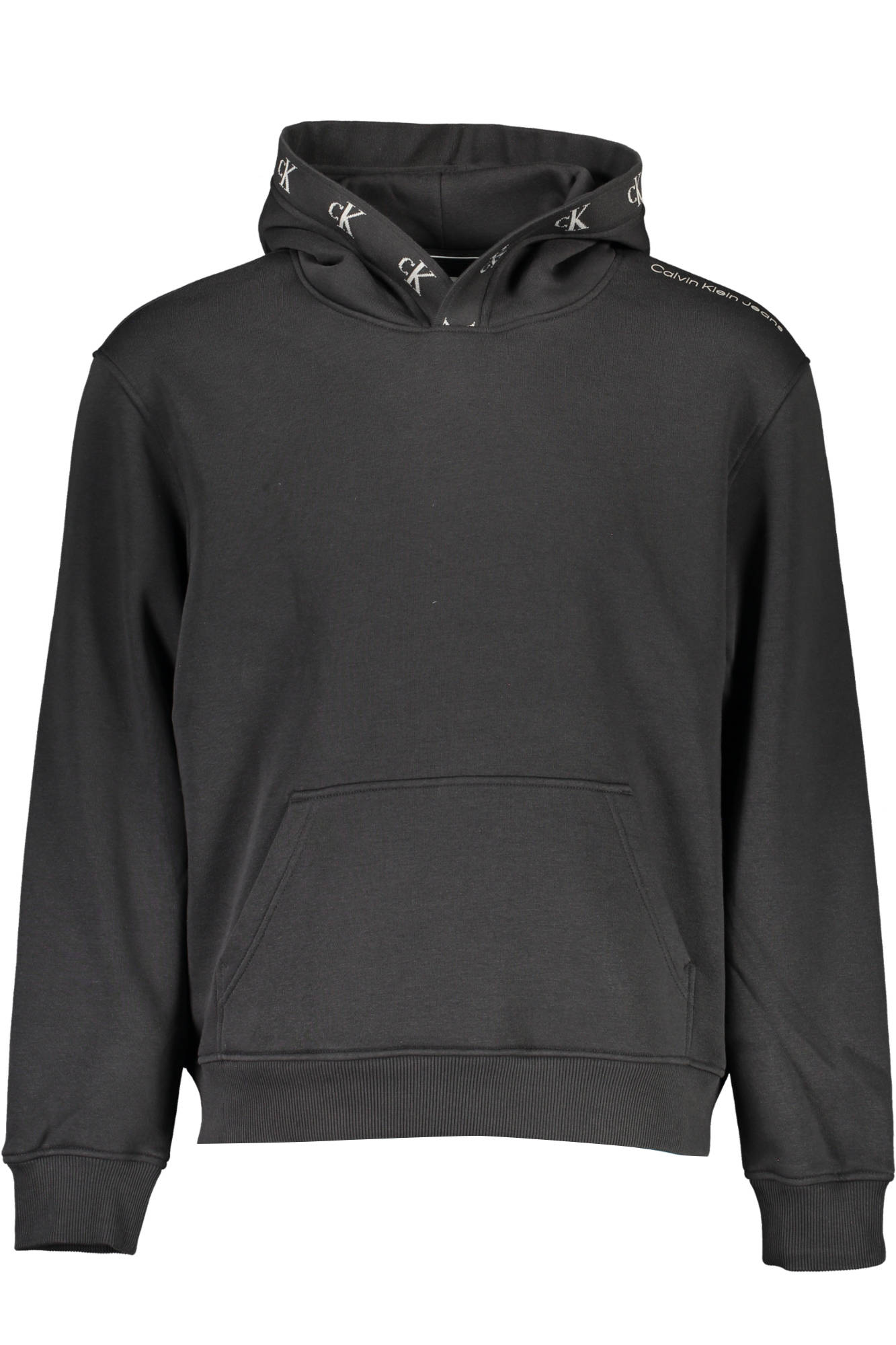 CALVIN KLEIN SWEATSHIRT WITHOUT ZIP MAN BLACK