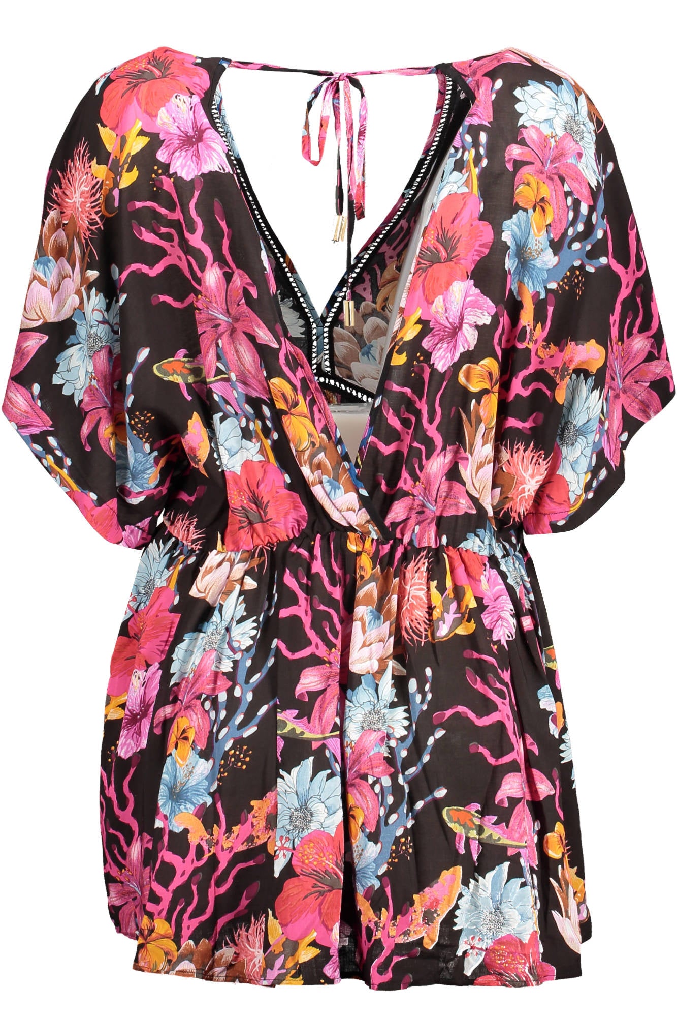 DESIGUAL SHORT DRESS WOMAN BLACK
