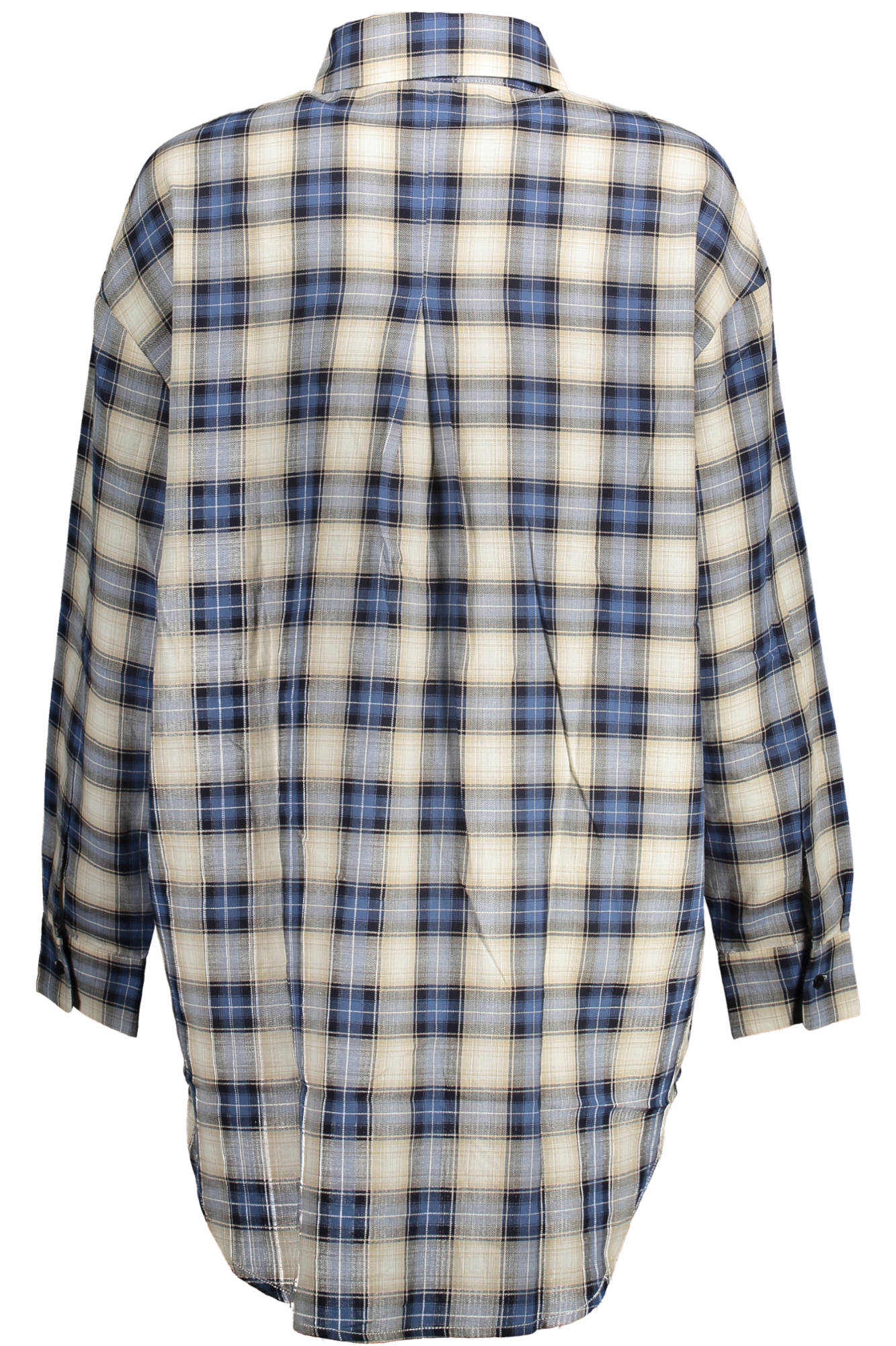 DESIGUAL LONG SLEEVE SHIRT BLUE WOMAN