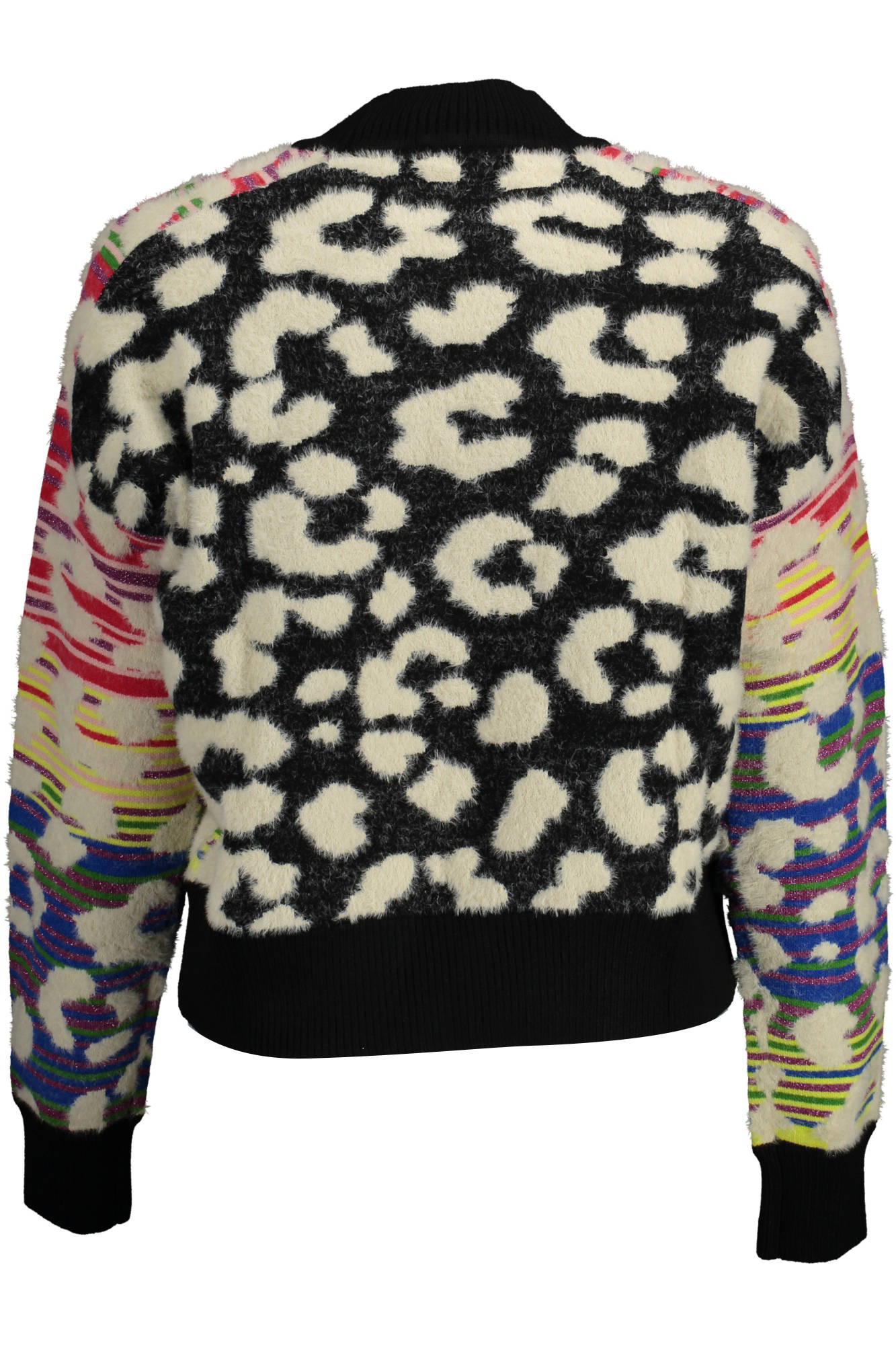 DESIGUAL WOMEN'S BLUE SWEATER
