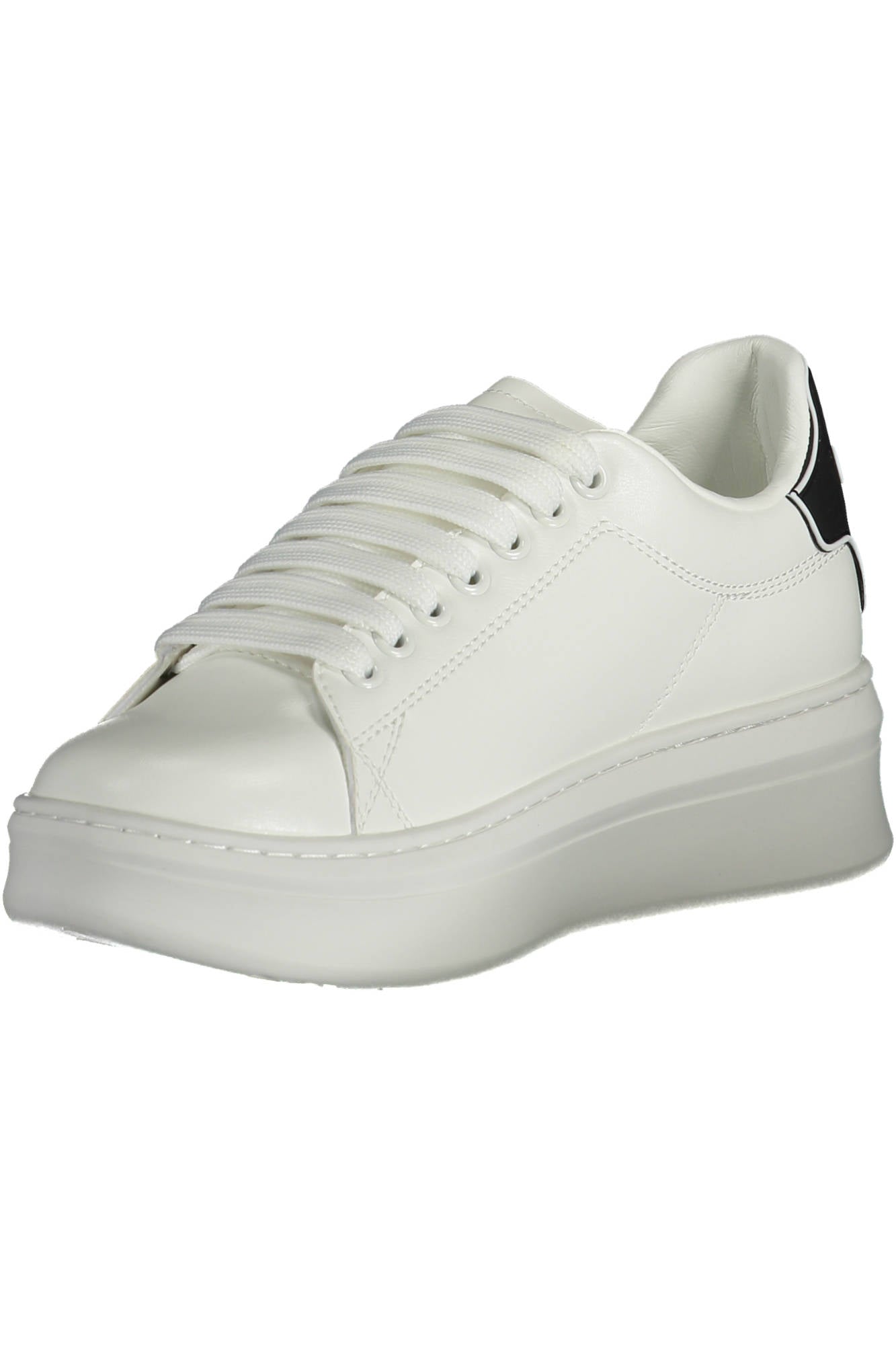 GAELLE PARIS WHITE WOMEN'S SPORTS SHOES