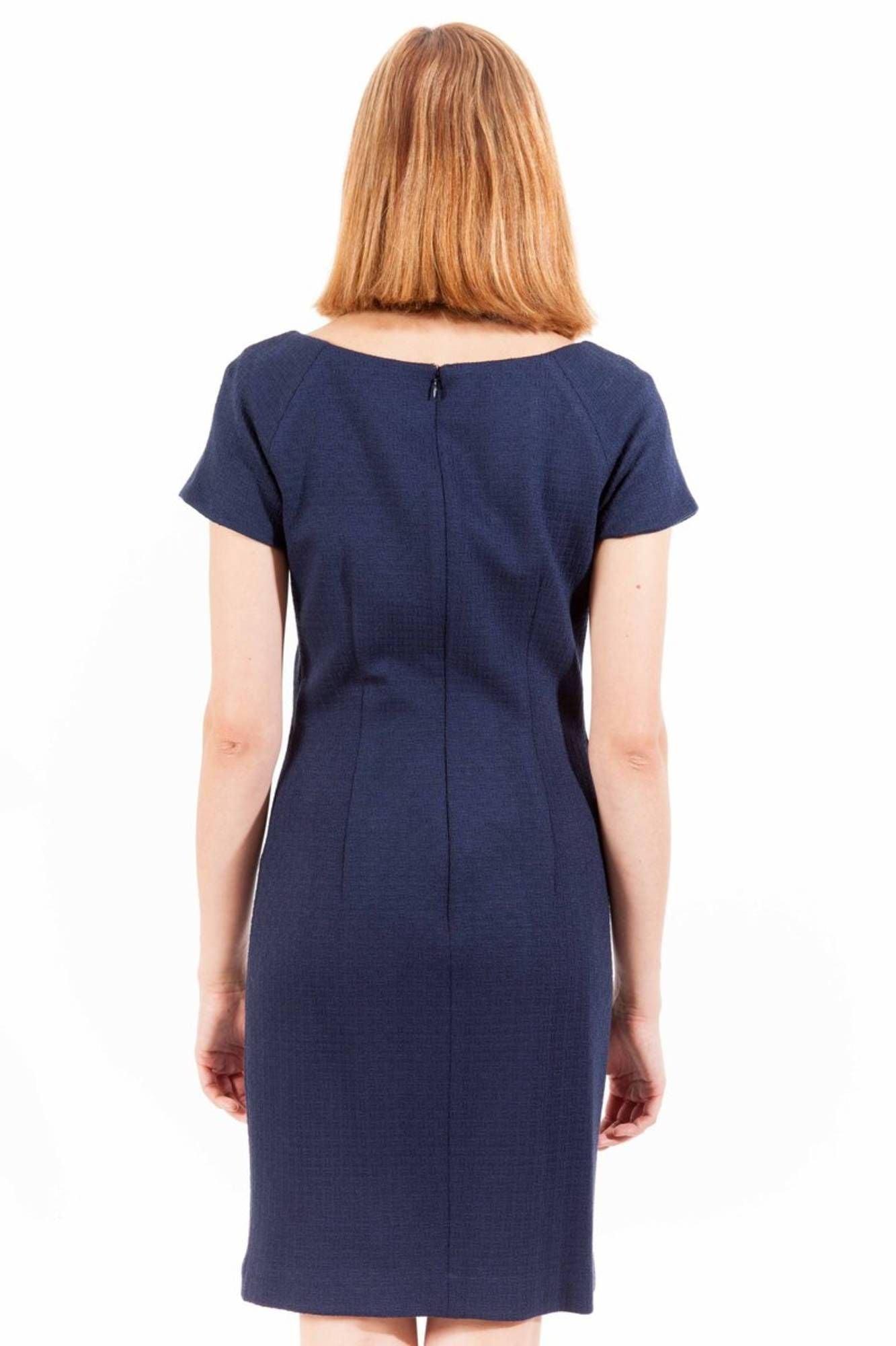 GANT SHORT DRESS WOMAN BLUE