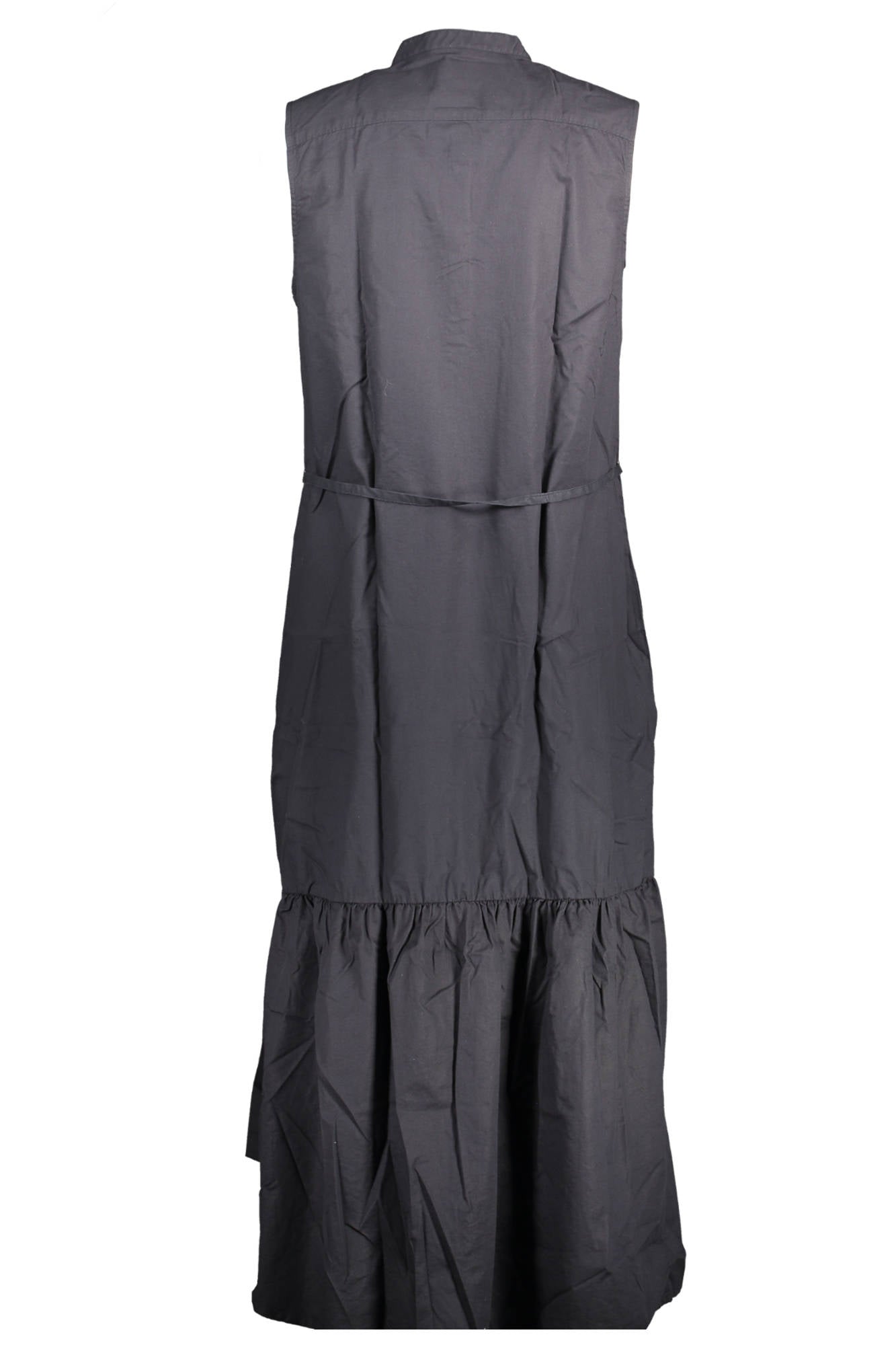 GANT LONG DRESS WOMAN BLACK