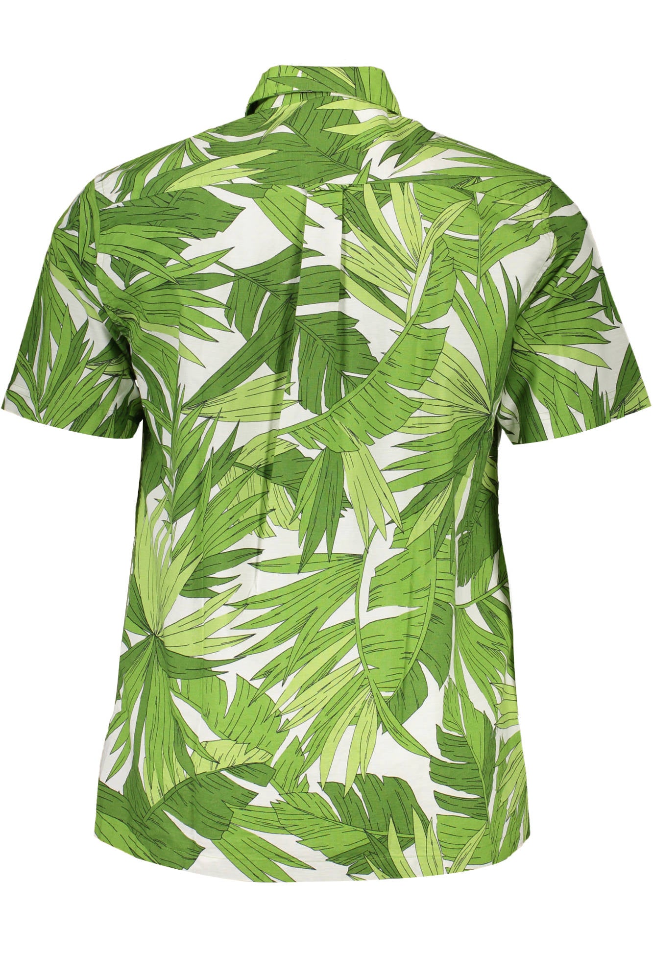 GANT MEN'S SHORT SLEEVE GREEN SHIRT