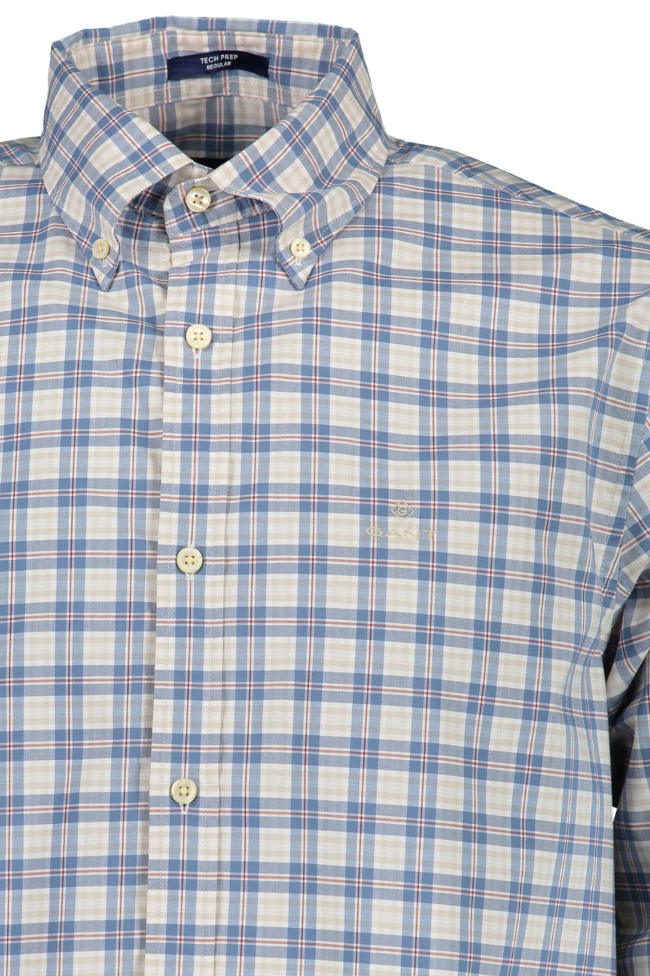 GANT MEN'S BLUE LONG SLEEVE SHIRT