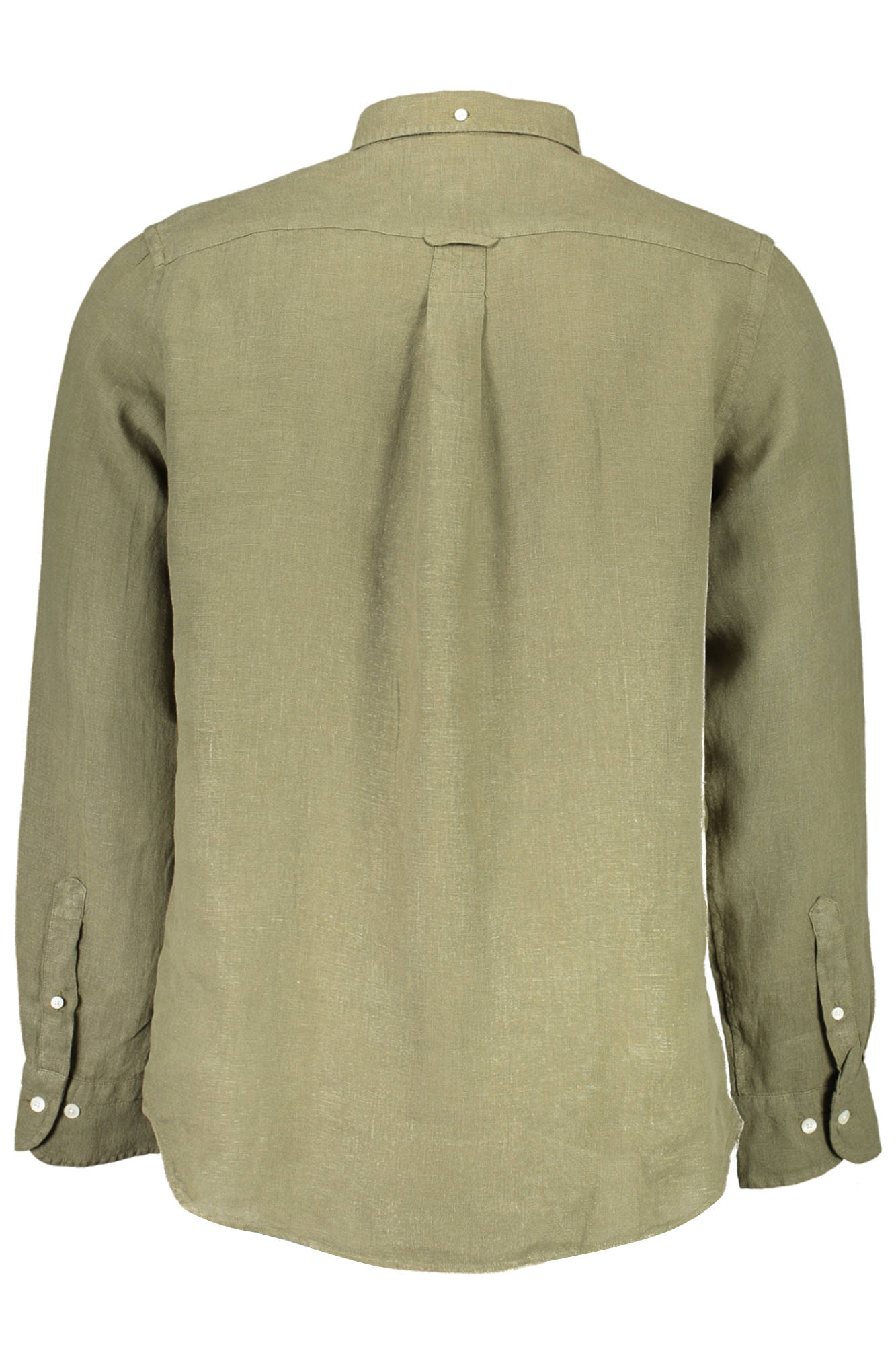 GANT MEN'S GREEN LONG SLEEVE SHIRT