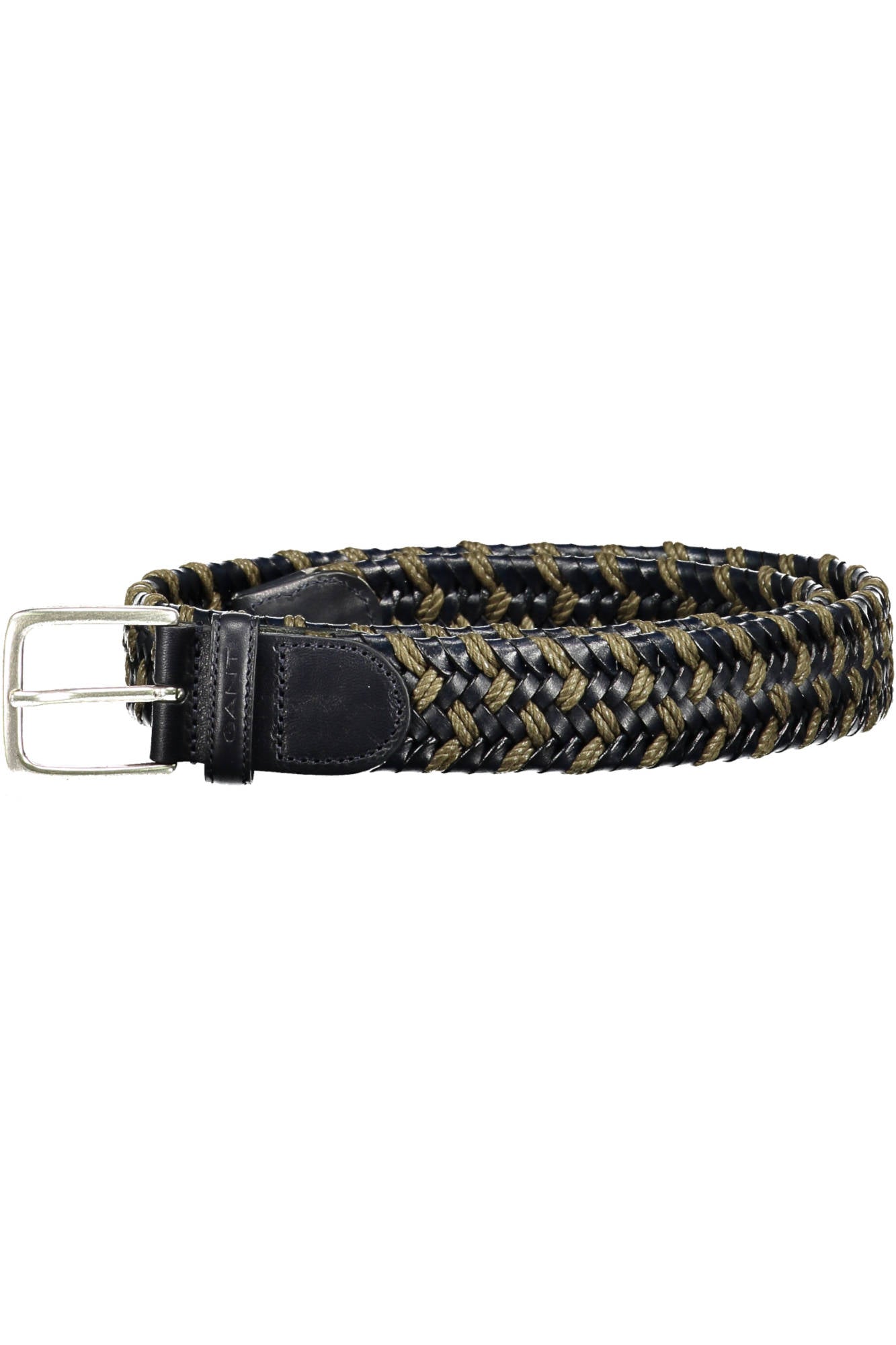 GANT MEN'S GREEN LEATHER BELT