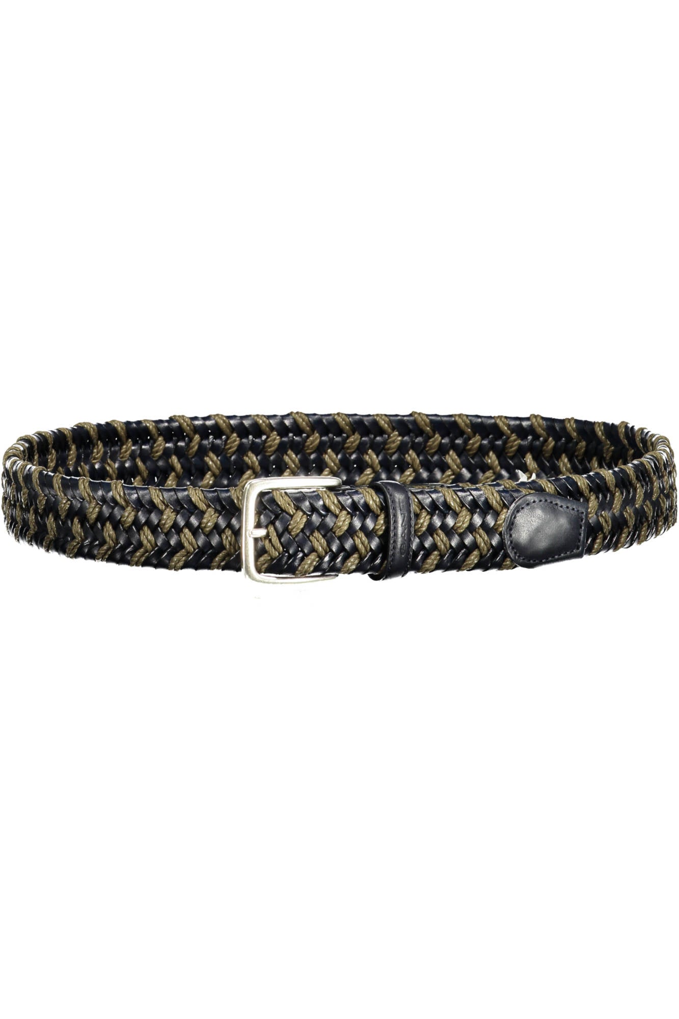 GANT MEN'S GREEN LEATHER BELT