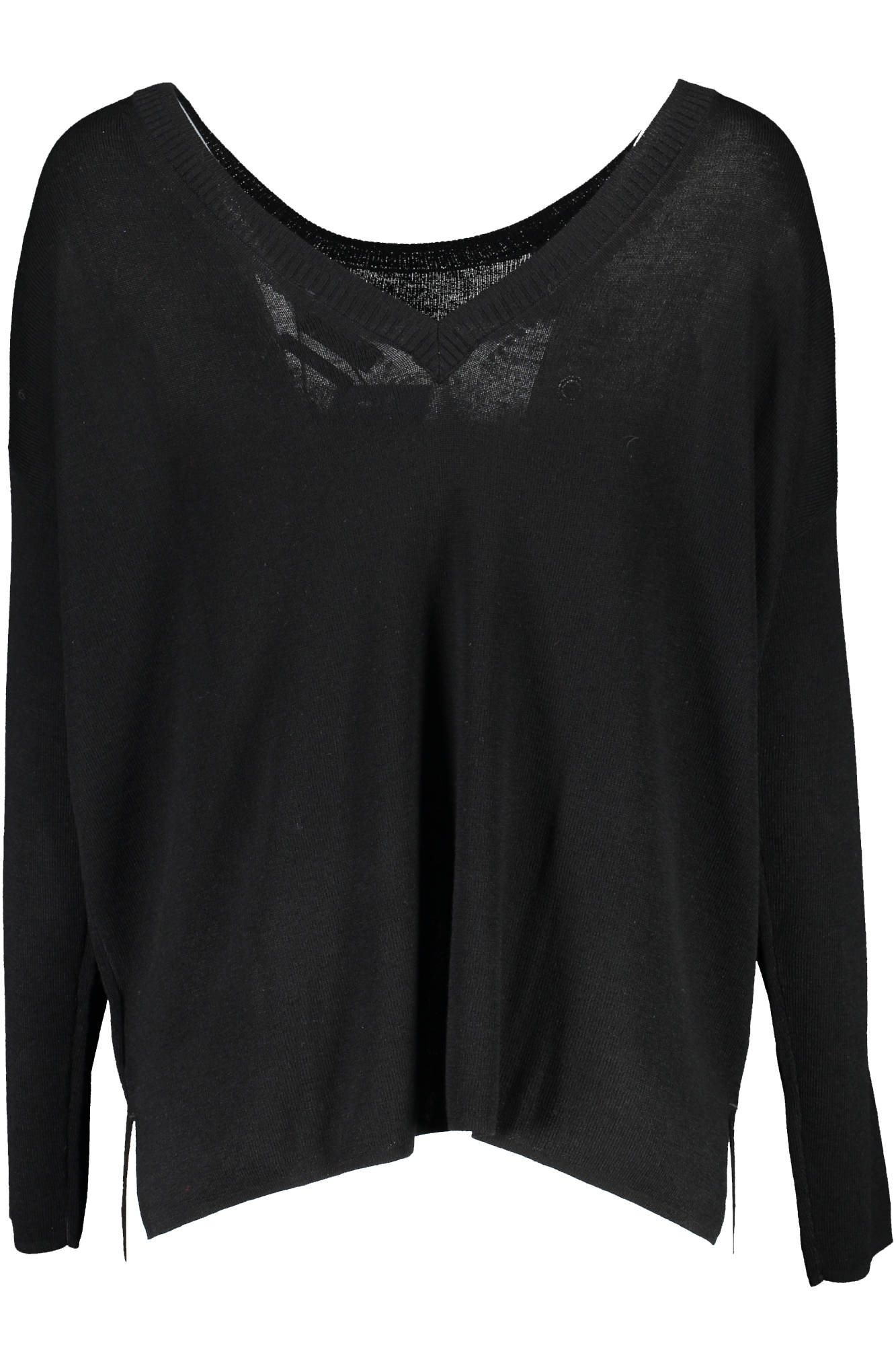 GANT WOMEN'S BLACK SWEATER