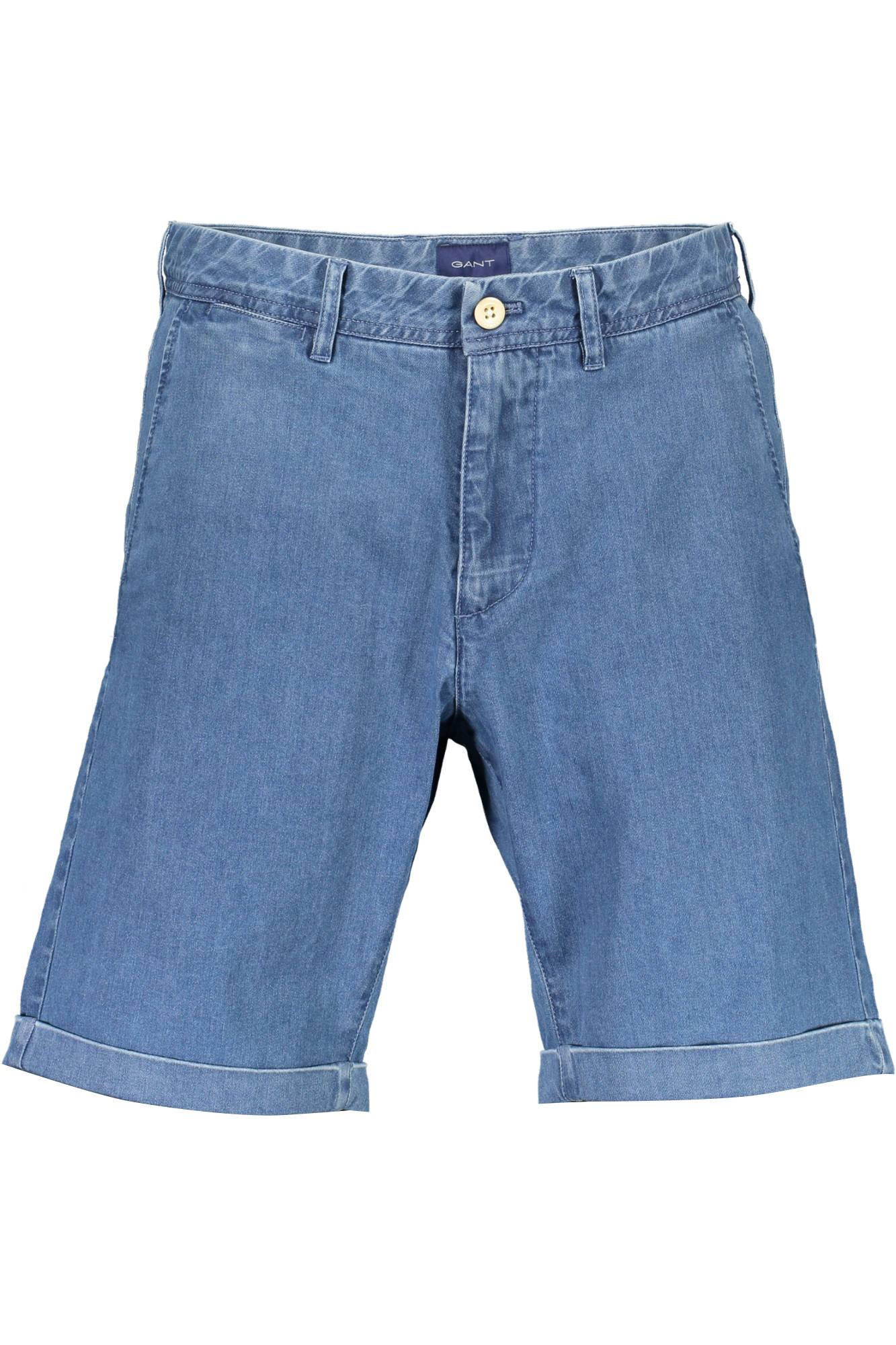 GANT BLUE MEN'S BERMUDA TROUSERS