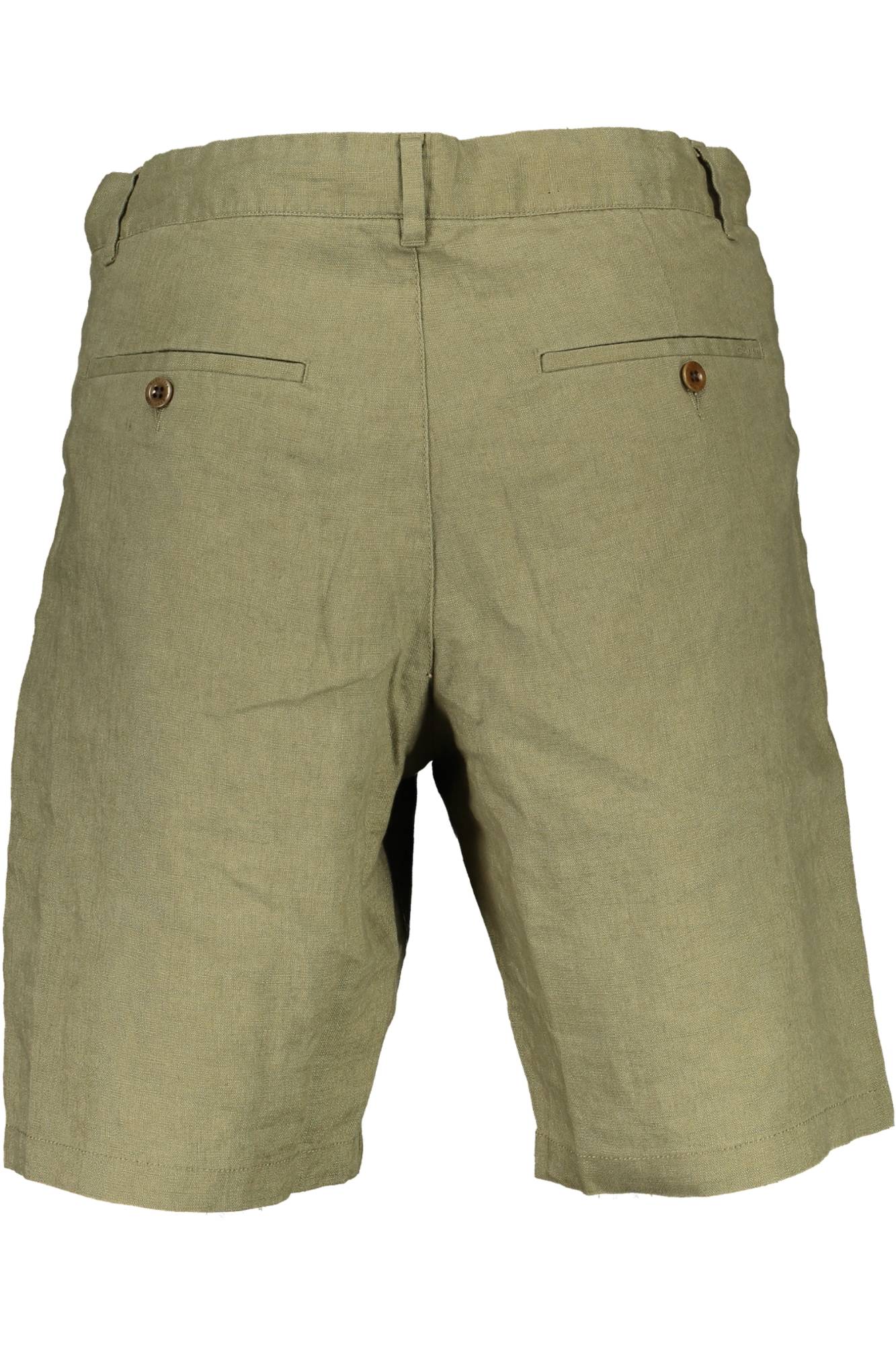 GANT GREEN MEN'S BERMUDA TROUSERS