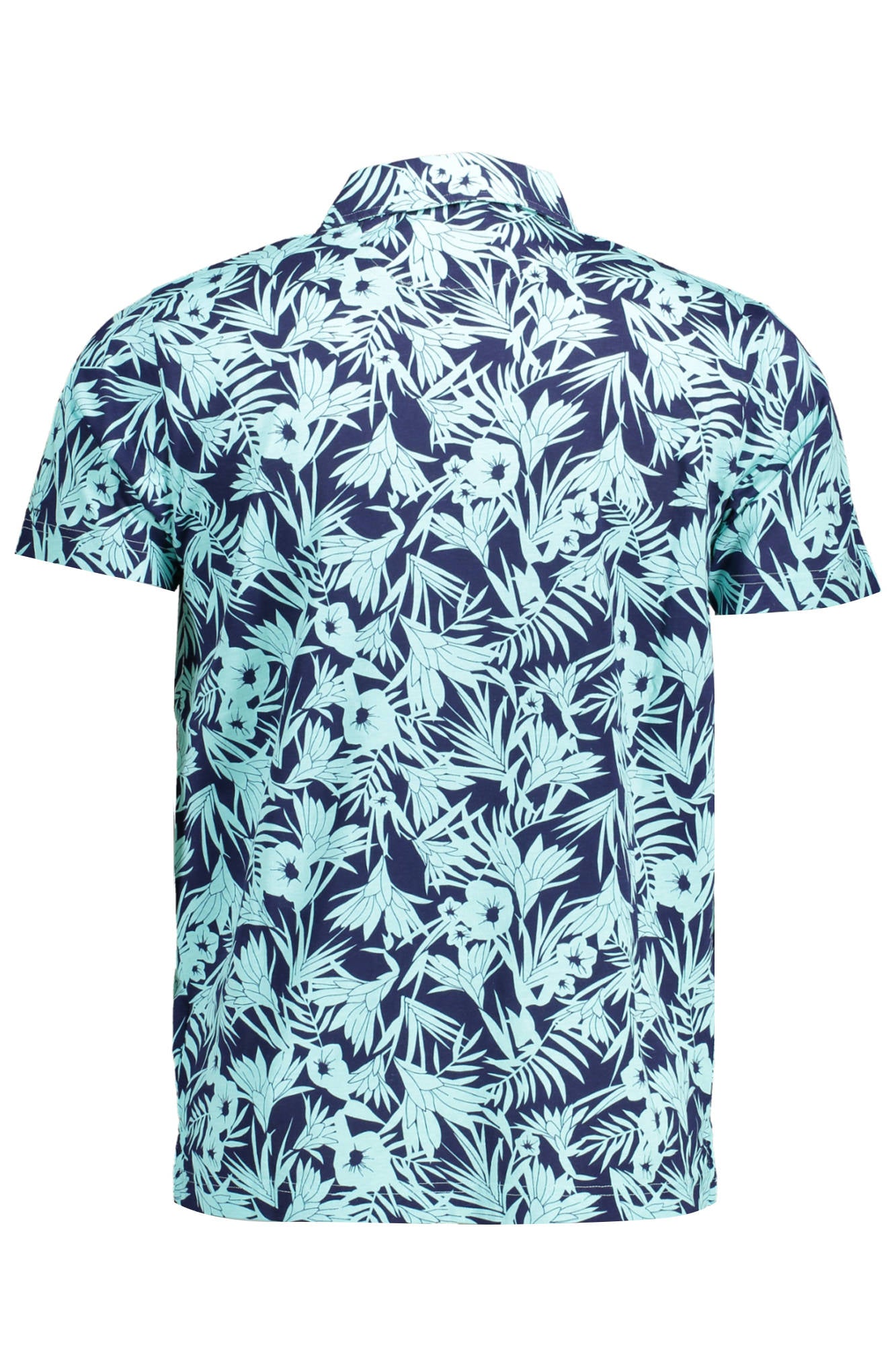 GANT MEN'S SHORT SLEEVE BLUE POLO SHIRT