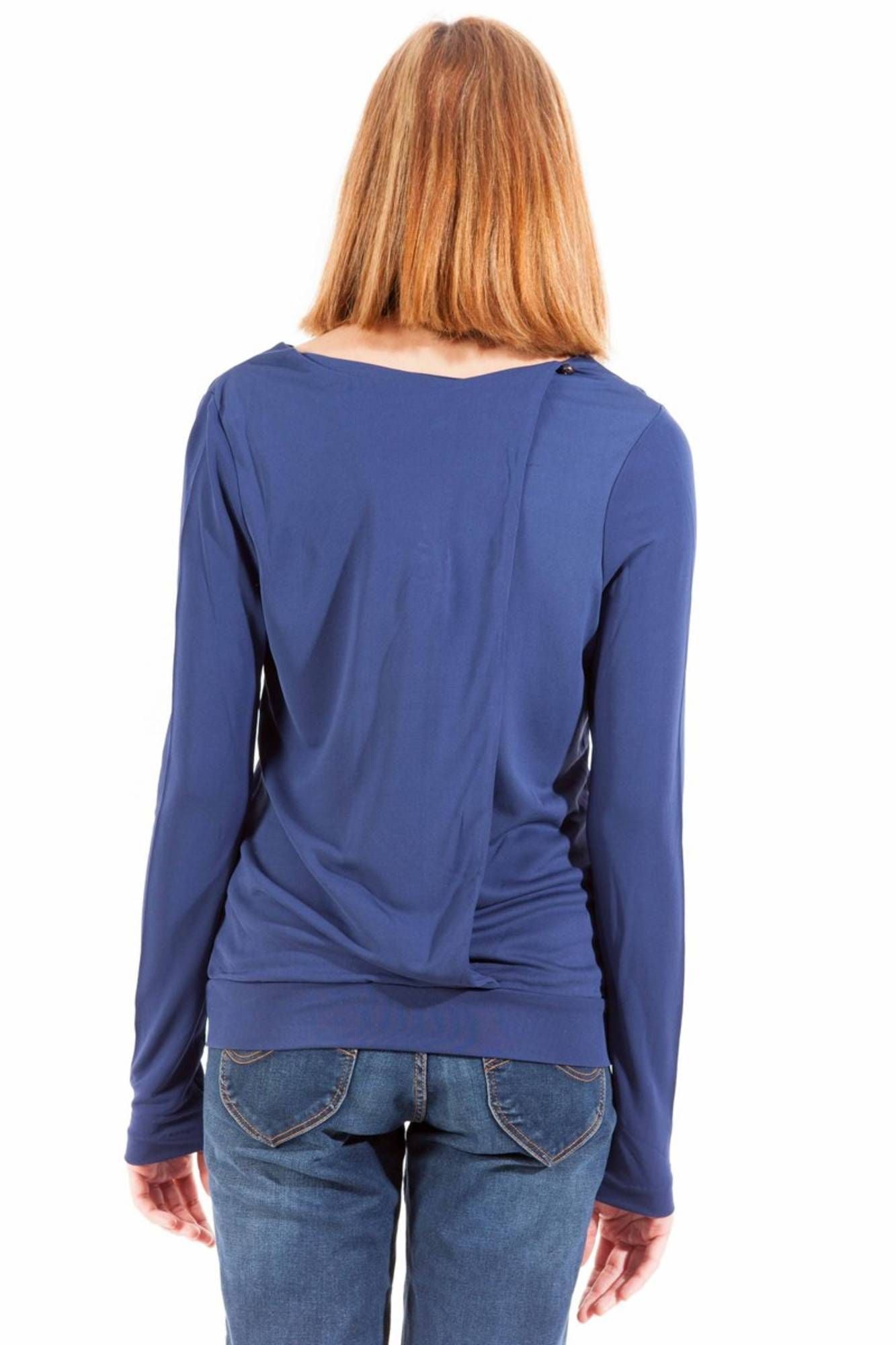 GANT WOMEN'S LONG SLEEVE T-SHIRT BLUE