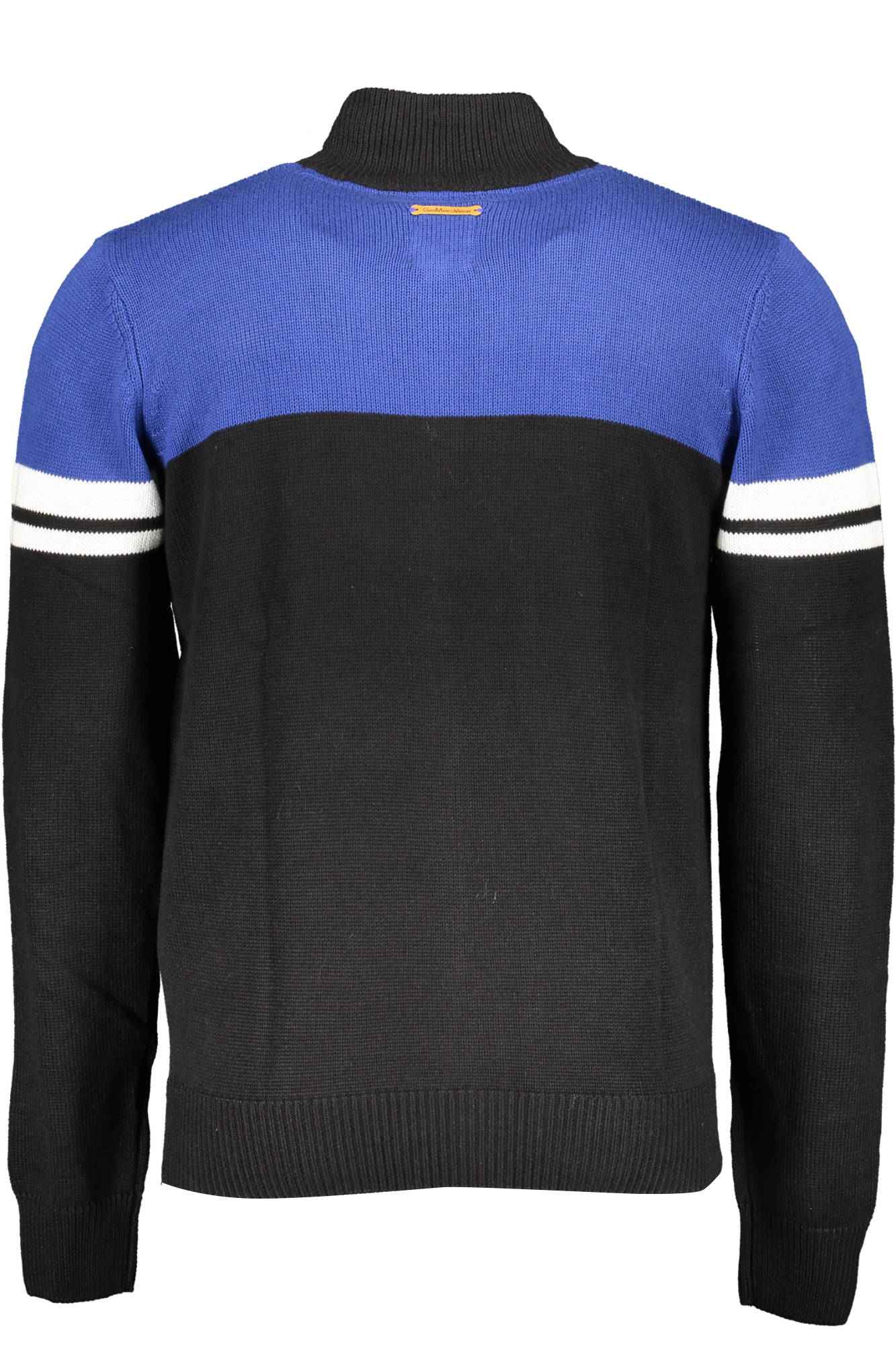 GIAN MARCO VENTURI MEN'S BLACK CARDIGAN