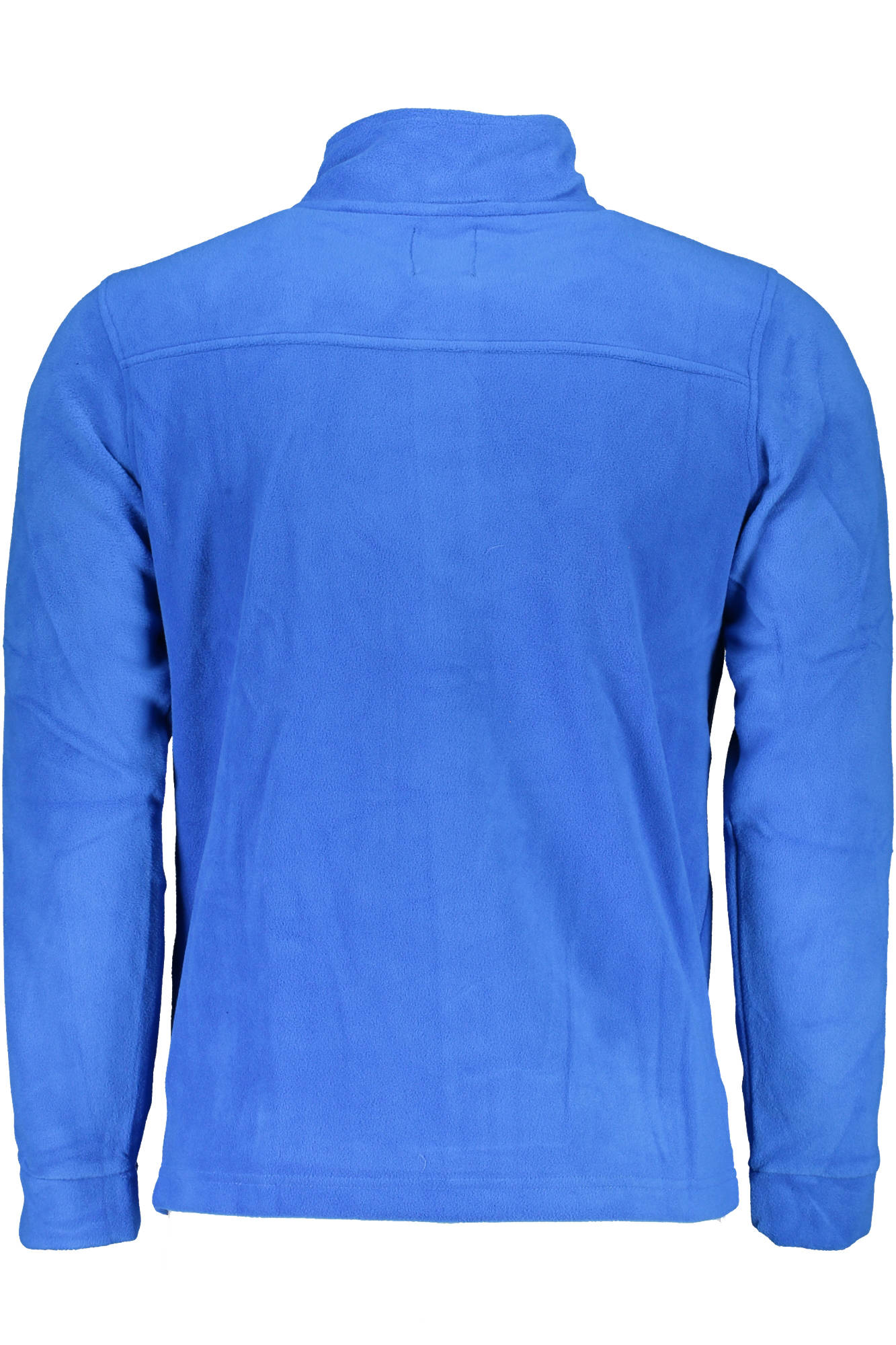 GIAN MARCO VENTURI MEN'S BLUE SWEATSHIRT WITH ZIP