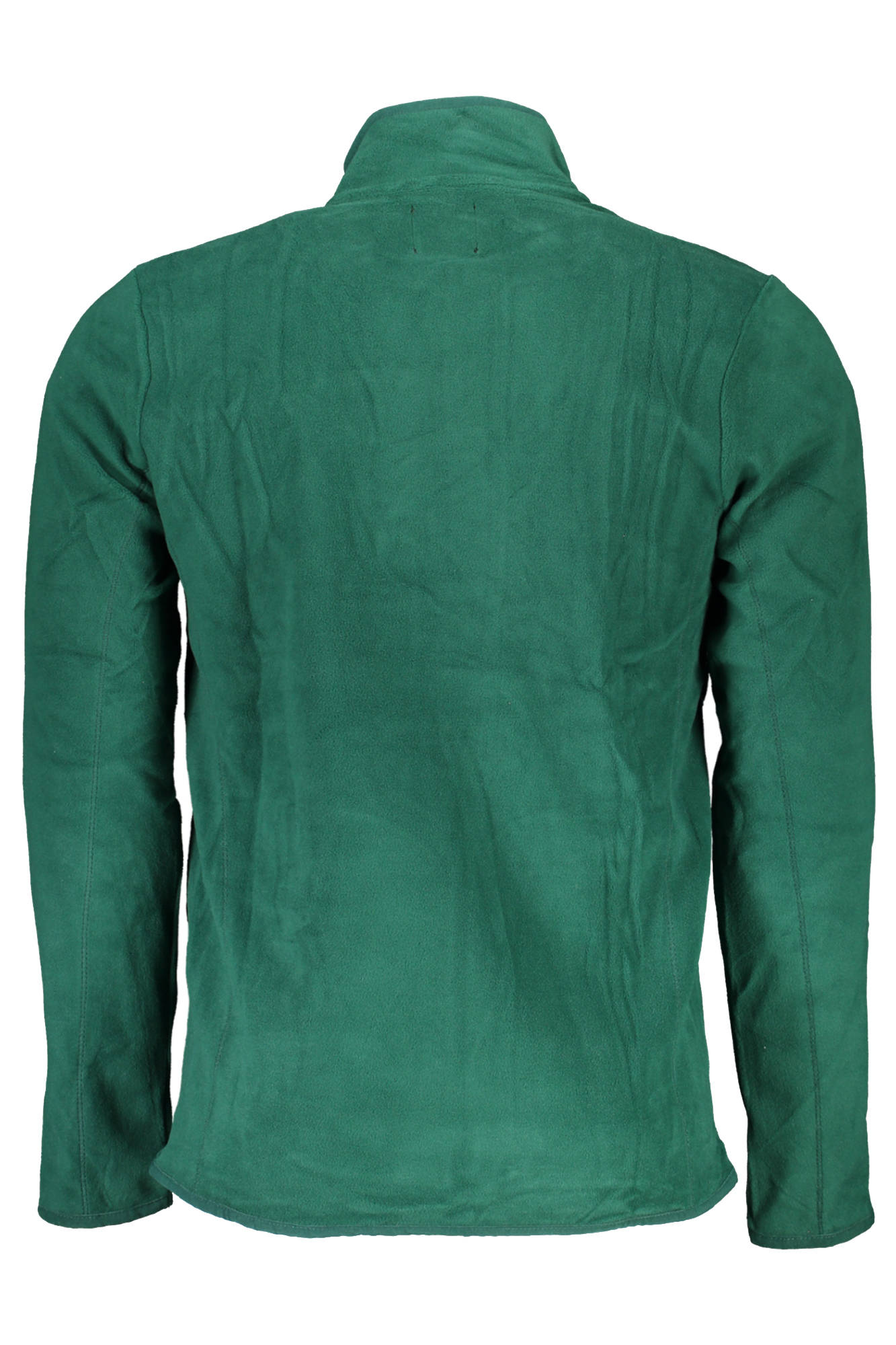 GIAN MARCO VENTURI SWEATSHIRT WITH ZIP MAN GREEN