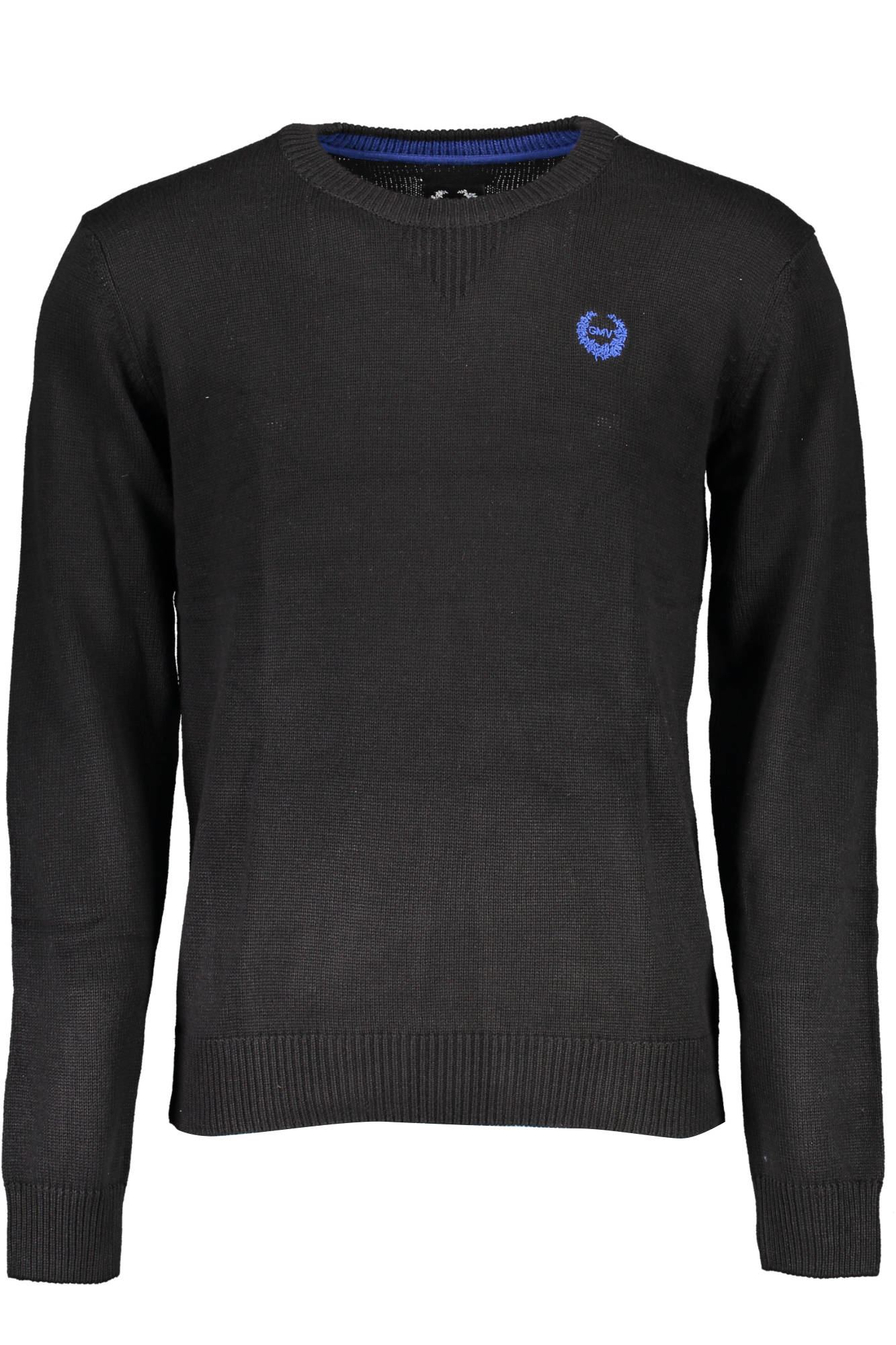 GIAN MARCO VENTURI MEN'S BLACK SWEATER