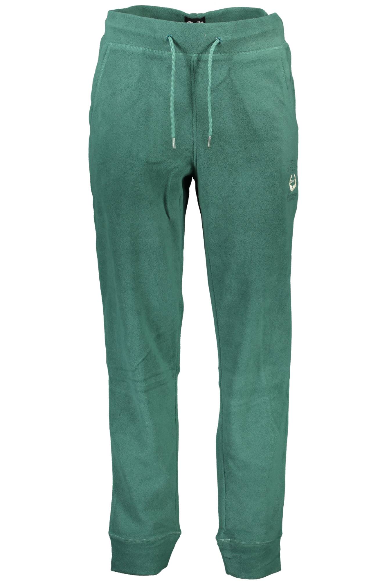 GIAN MARCO VENTURI MEN'S GREEN TROUSERS