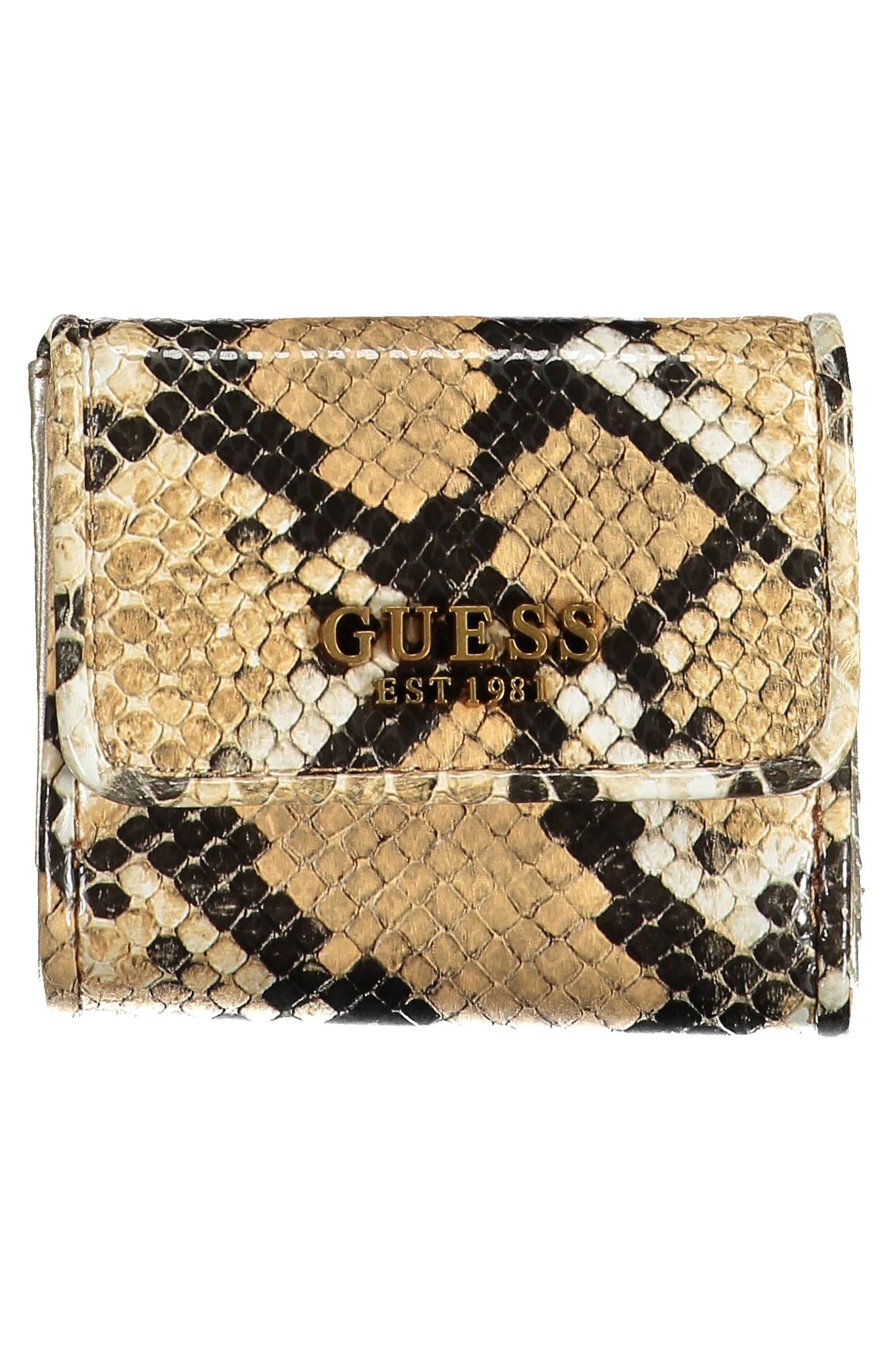 GUESS JEANS WOMEN'S BEIGE WALLET