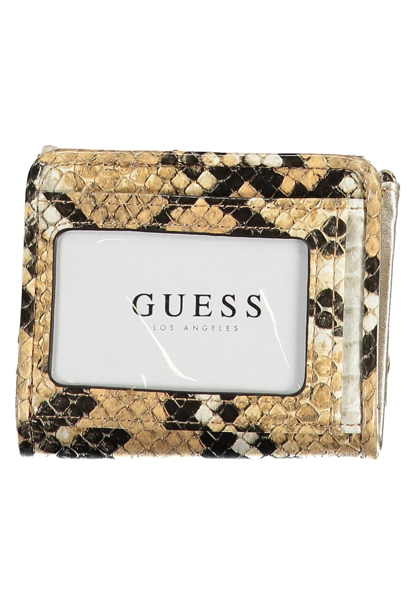 GUESS JEANS WOMEN'S BEIGE WALLET