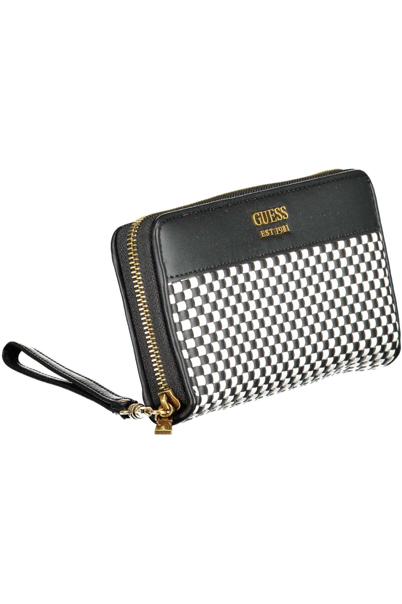 GUESS JEANS WOMEN'S WALLET BLACK