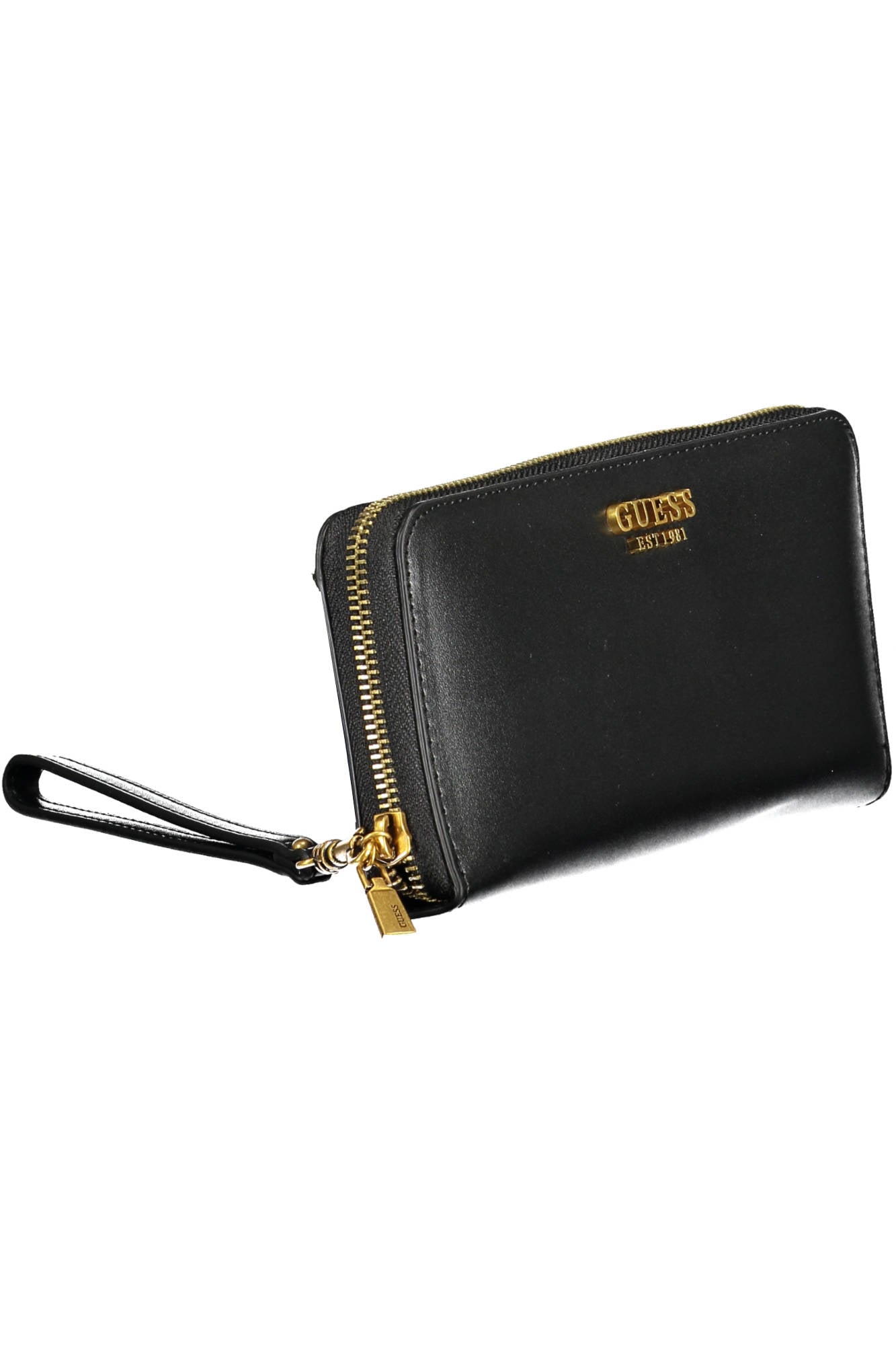 GUESS JEANS WOMEN'S WALLET BLACK