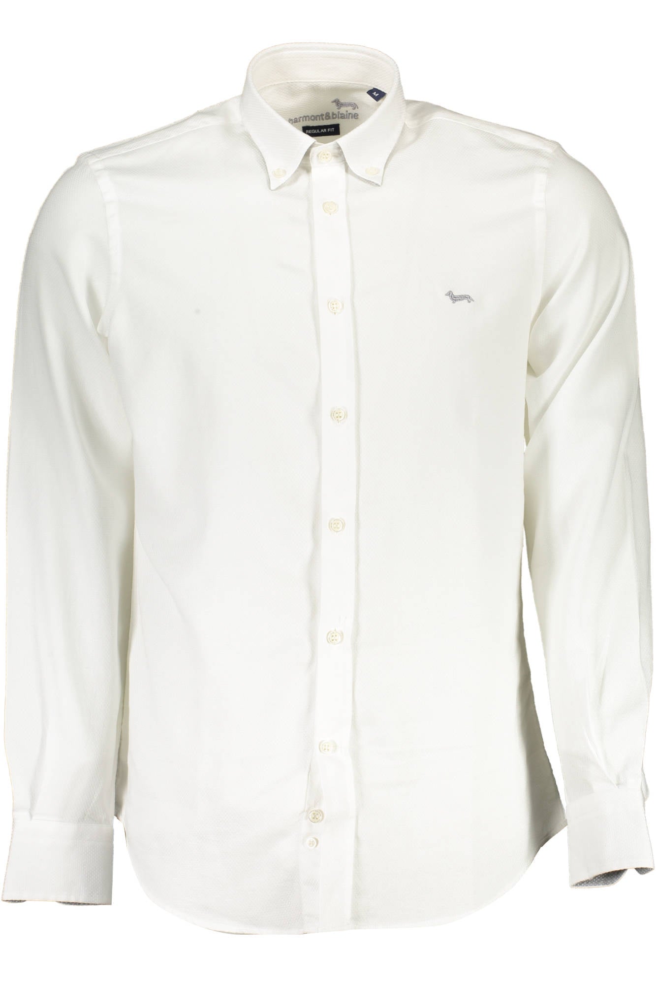 HARMONT & BLAINE MEN'S LONG SLEEVE SHIRT WHITE