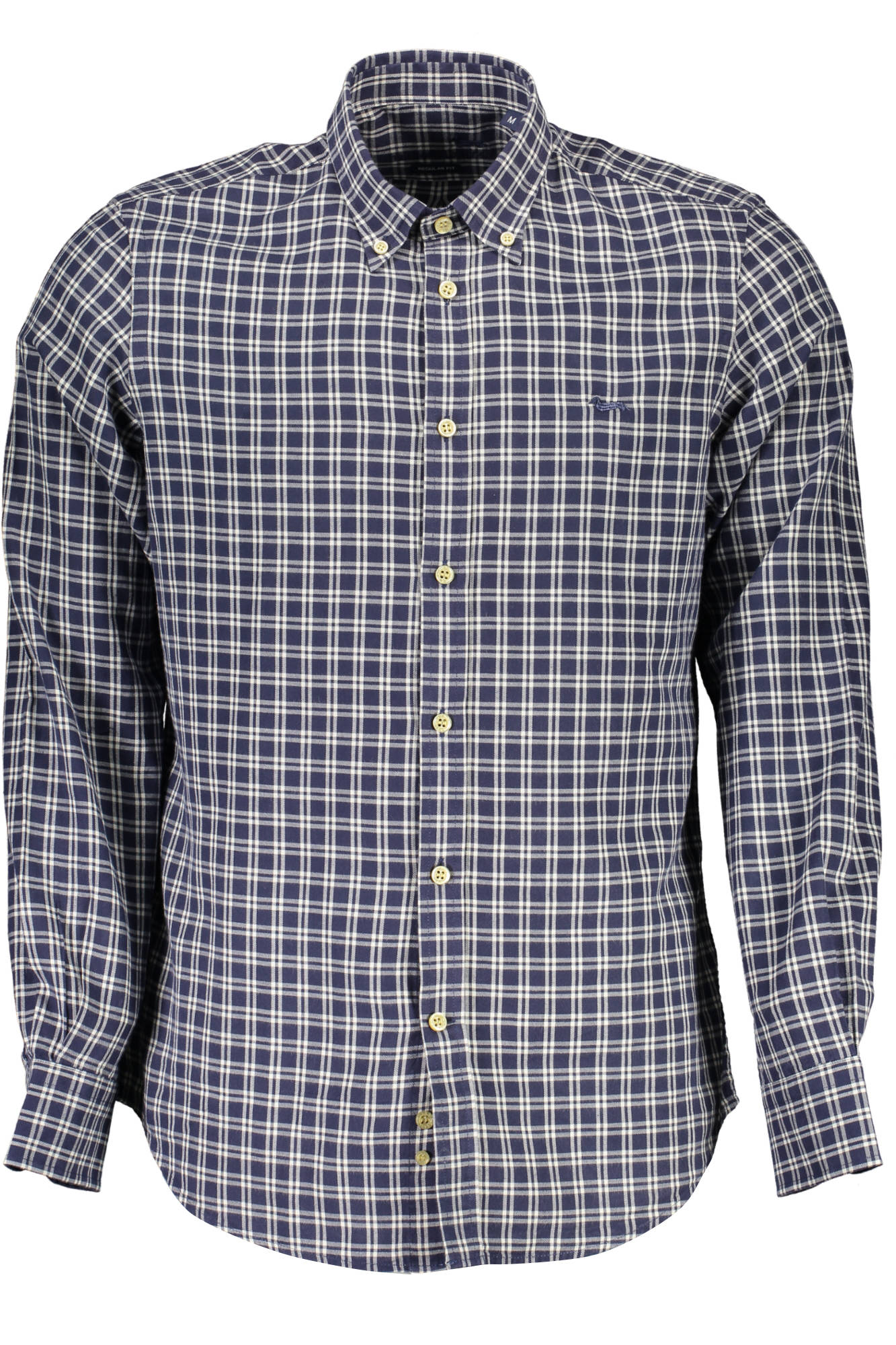 HARMONT & BLAINE MEN'S BLUE LONG SLEEVE SHIRT