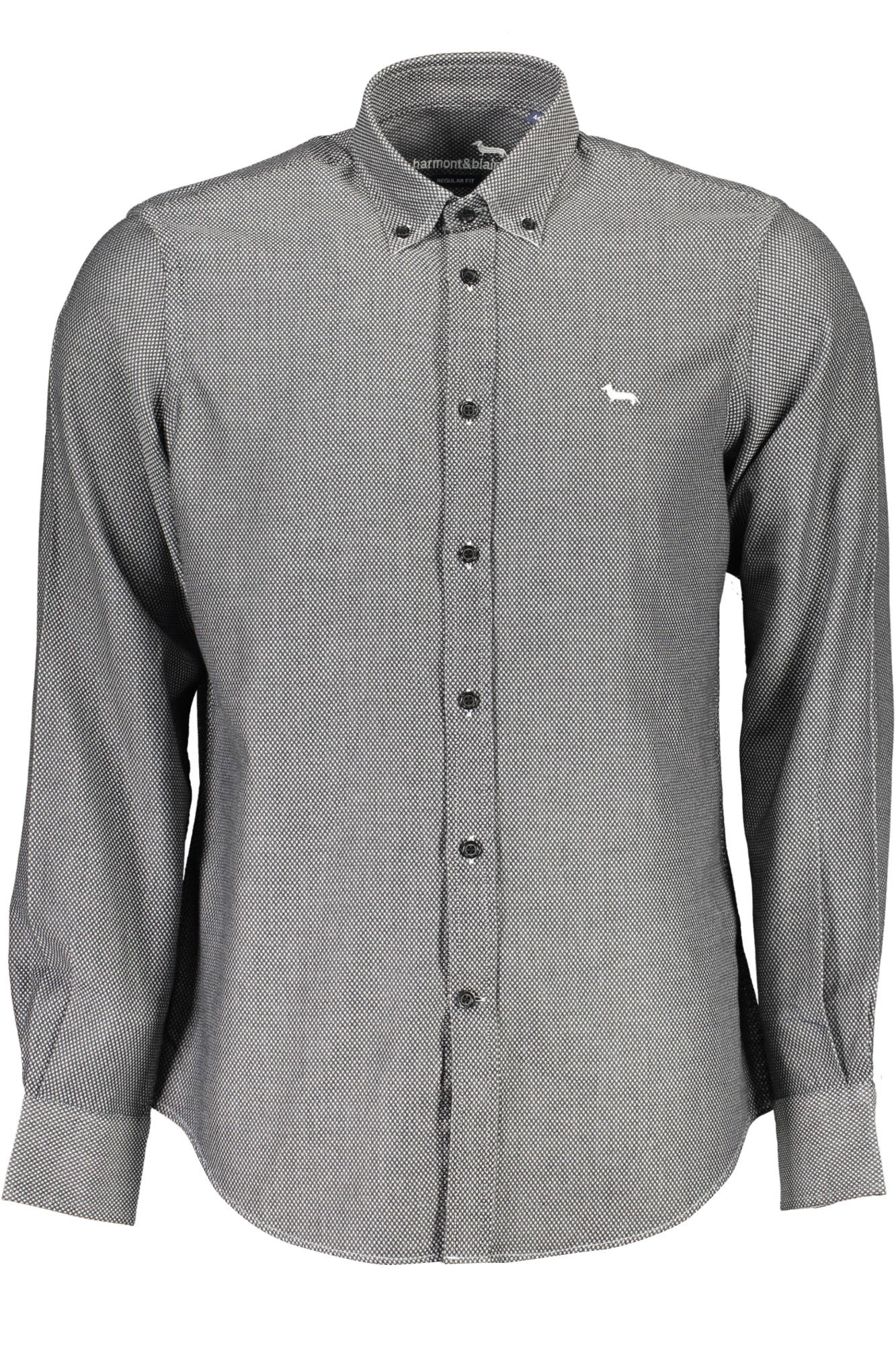 HARMONT & BLAINE MEN'S LONG SLEEVE SHIRT BLACK