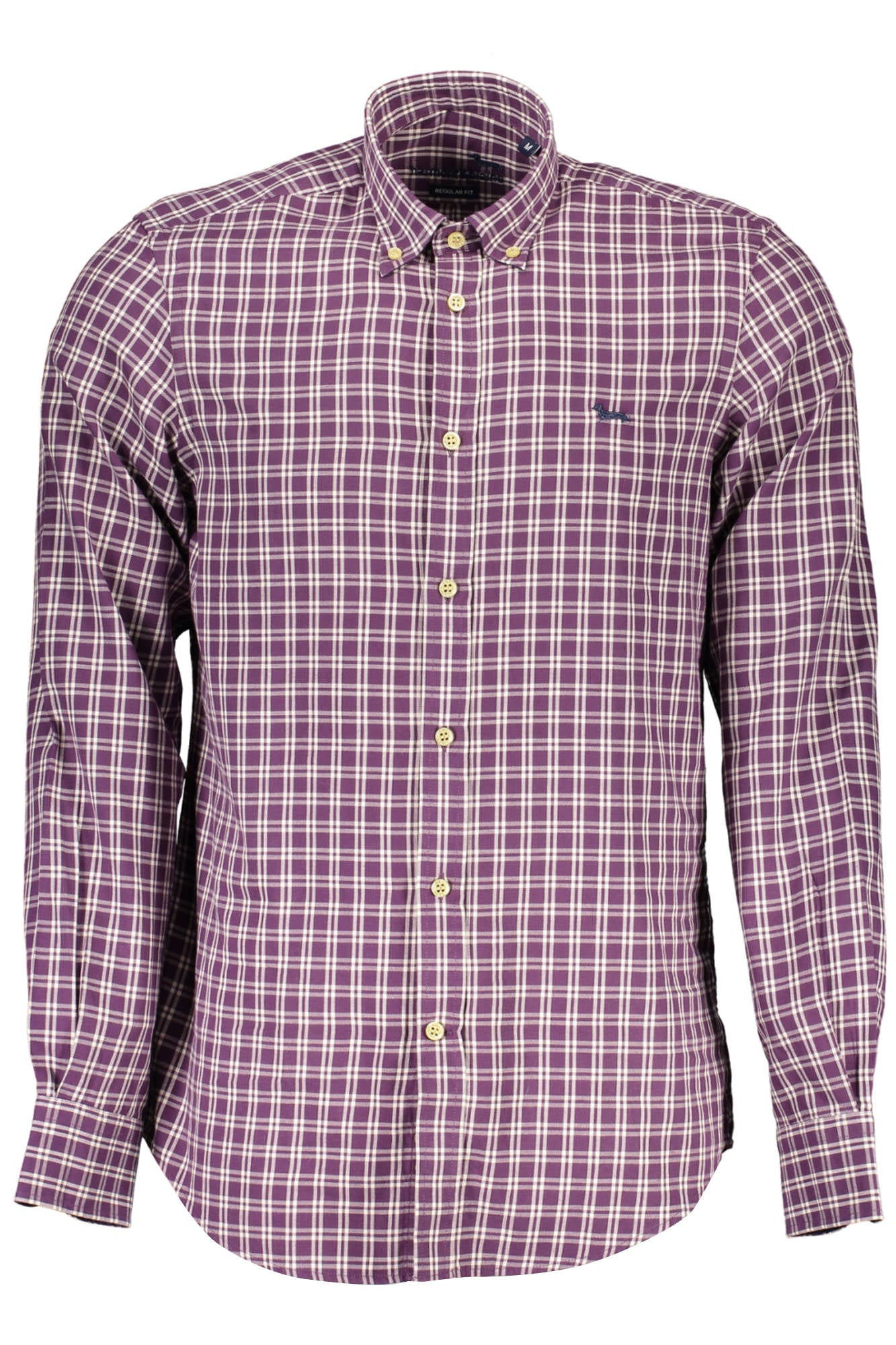 HARMONT & BLAINE MEN'S LONG SLEEVE SHIRT PURPLE
