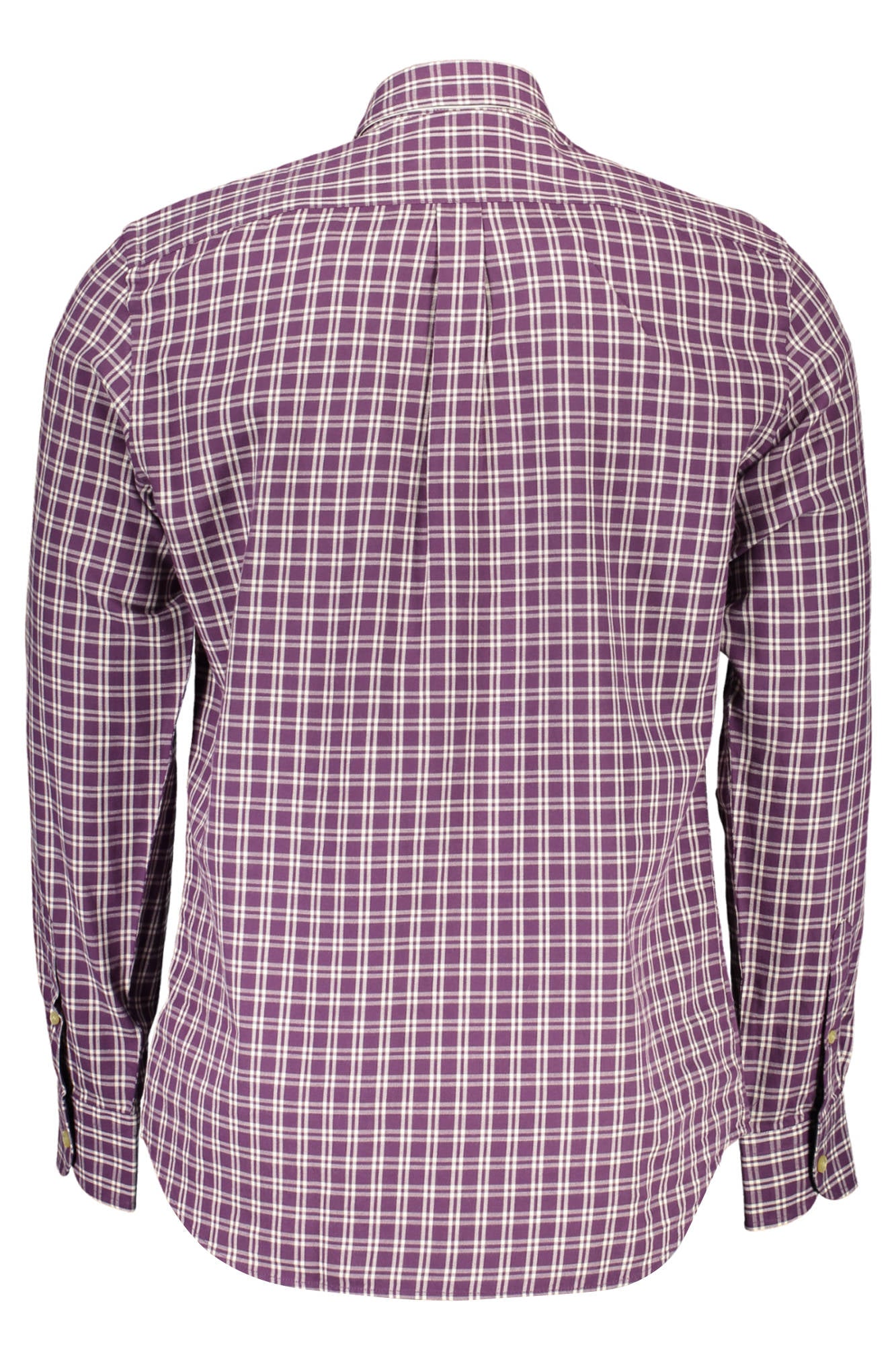 HARMONT & BLAINE MEN'S LONG SLEEVE SHIRT PURPLE
