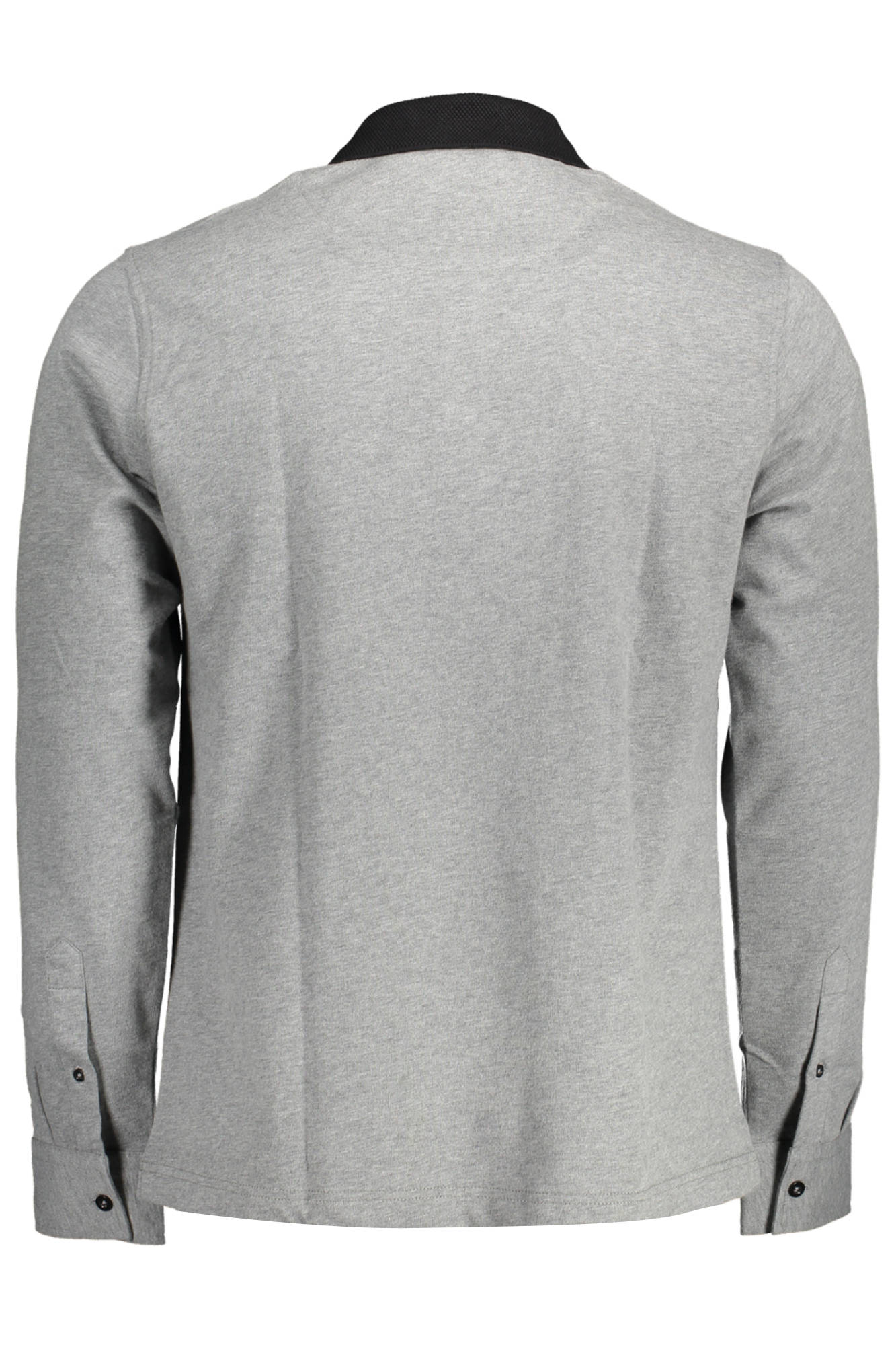 HARMONT & BLAINE LONG SLEEVE POLO SHIRT MAN GRAY