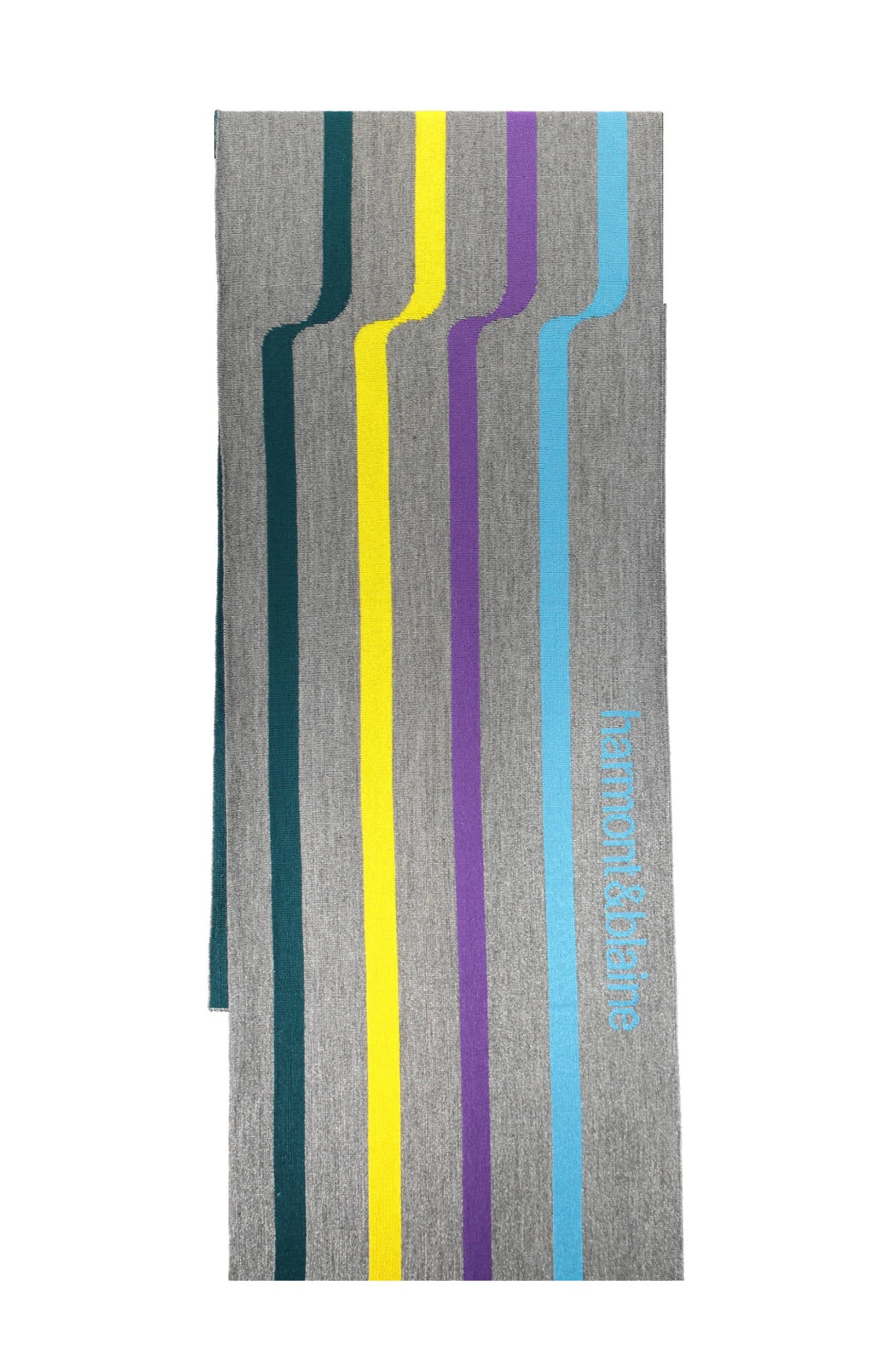 HARMONT & BLAINE GRAY MEN'S SCARF