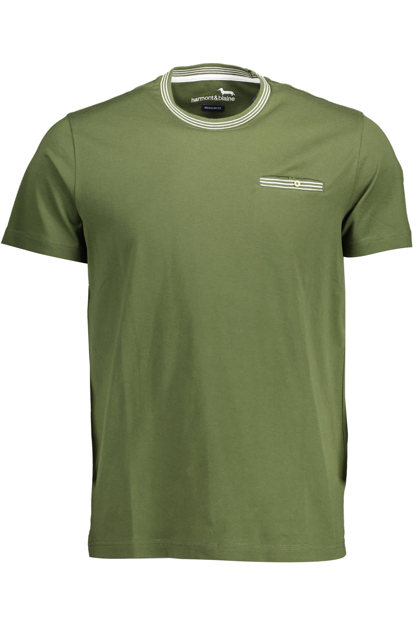 HARMONT & BLAINE GREEN MEN'S SHORT SLEEVE T-SHIRT