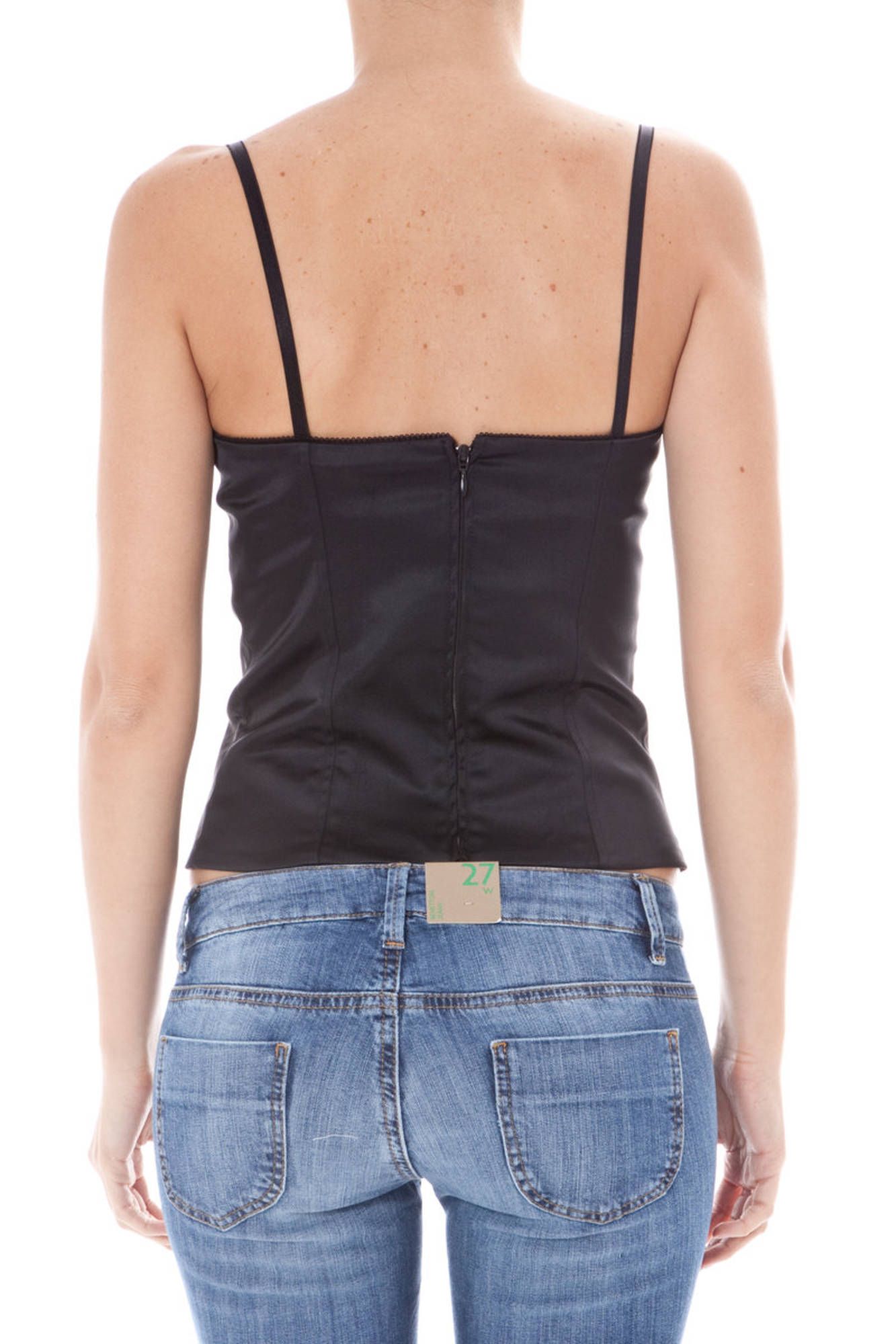 JOHN GALLIANO TOP WOMAN BLACK