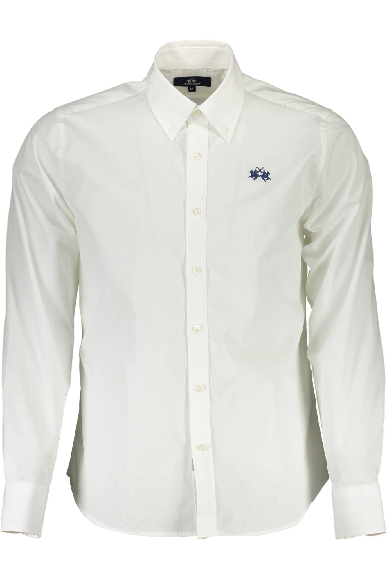 LA MARTINA MEN'S WHITE LONG SLEEVE SHIRT