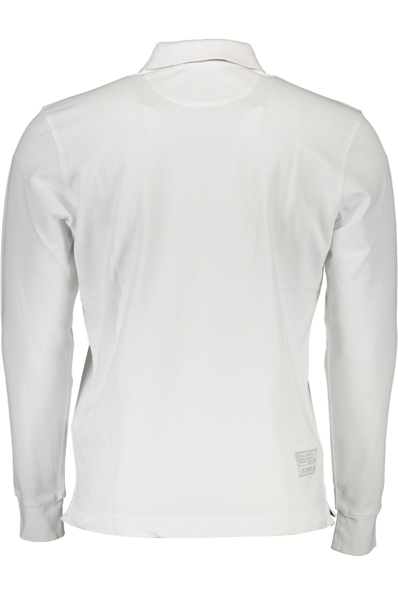 LA MARTINA POLO SHIRT LONG SLEEVES MAN WHITE