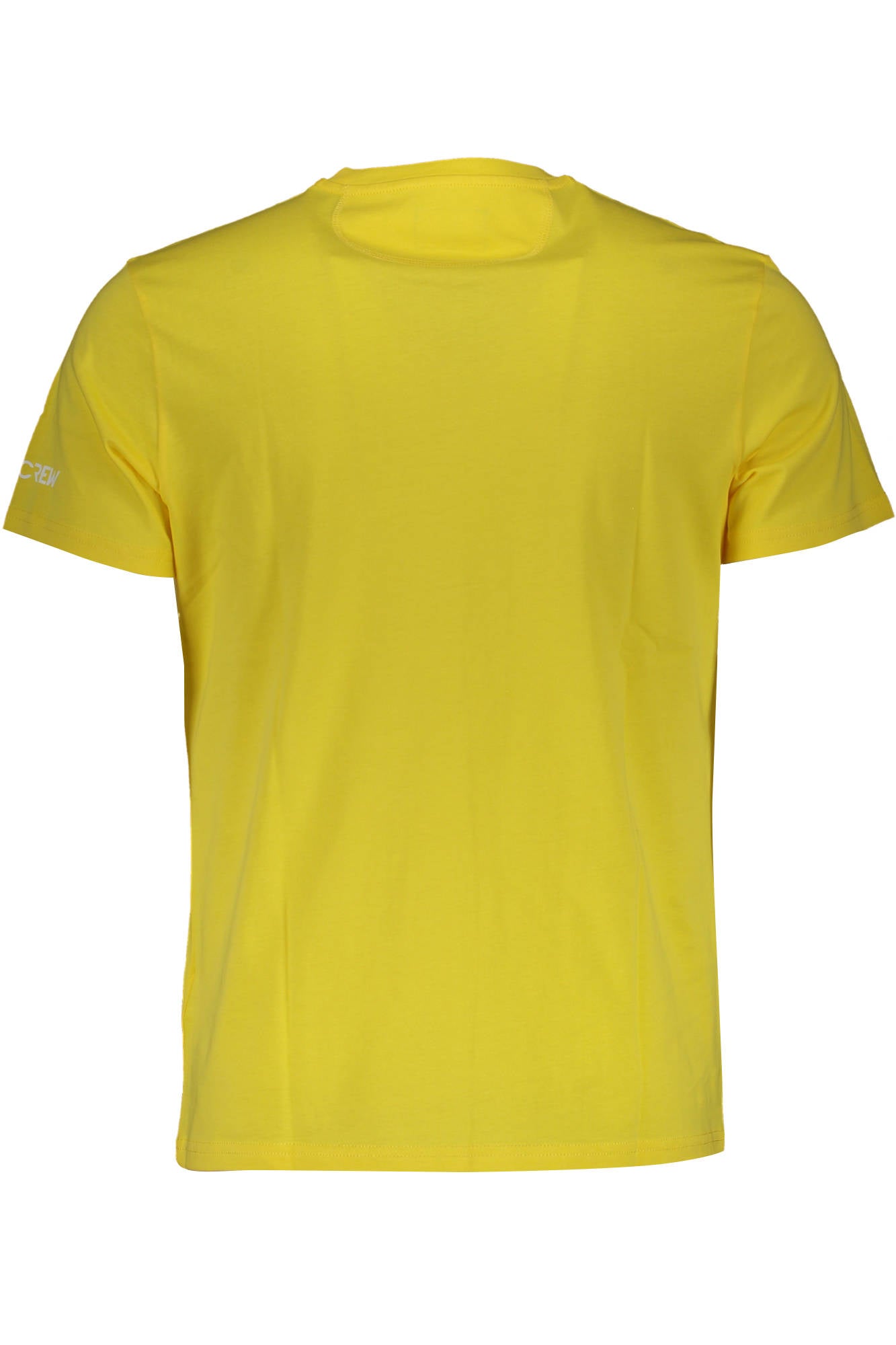 LA MARTINA YELLOW MEN'S SHORT SLEEVE T-SHIRT