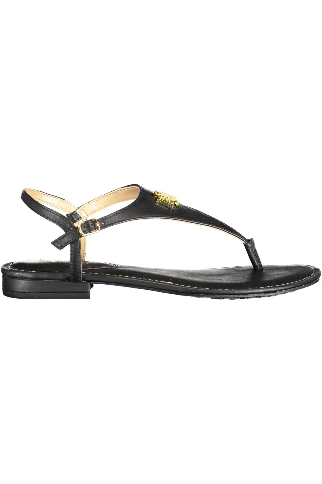 LAUREN RALPH LAUREN WOMEN'S BLACK SANDAL SHOES