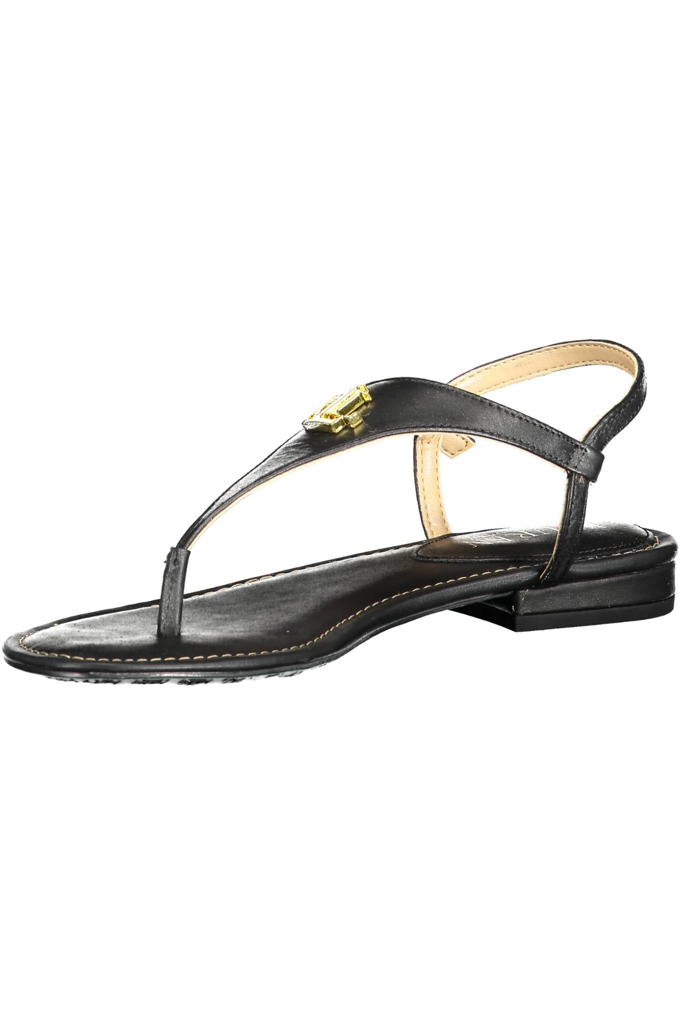 LAUREN RALPH LAUREN WOMEN'S BLACK SANDAL SHOES