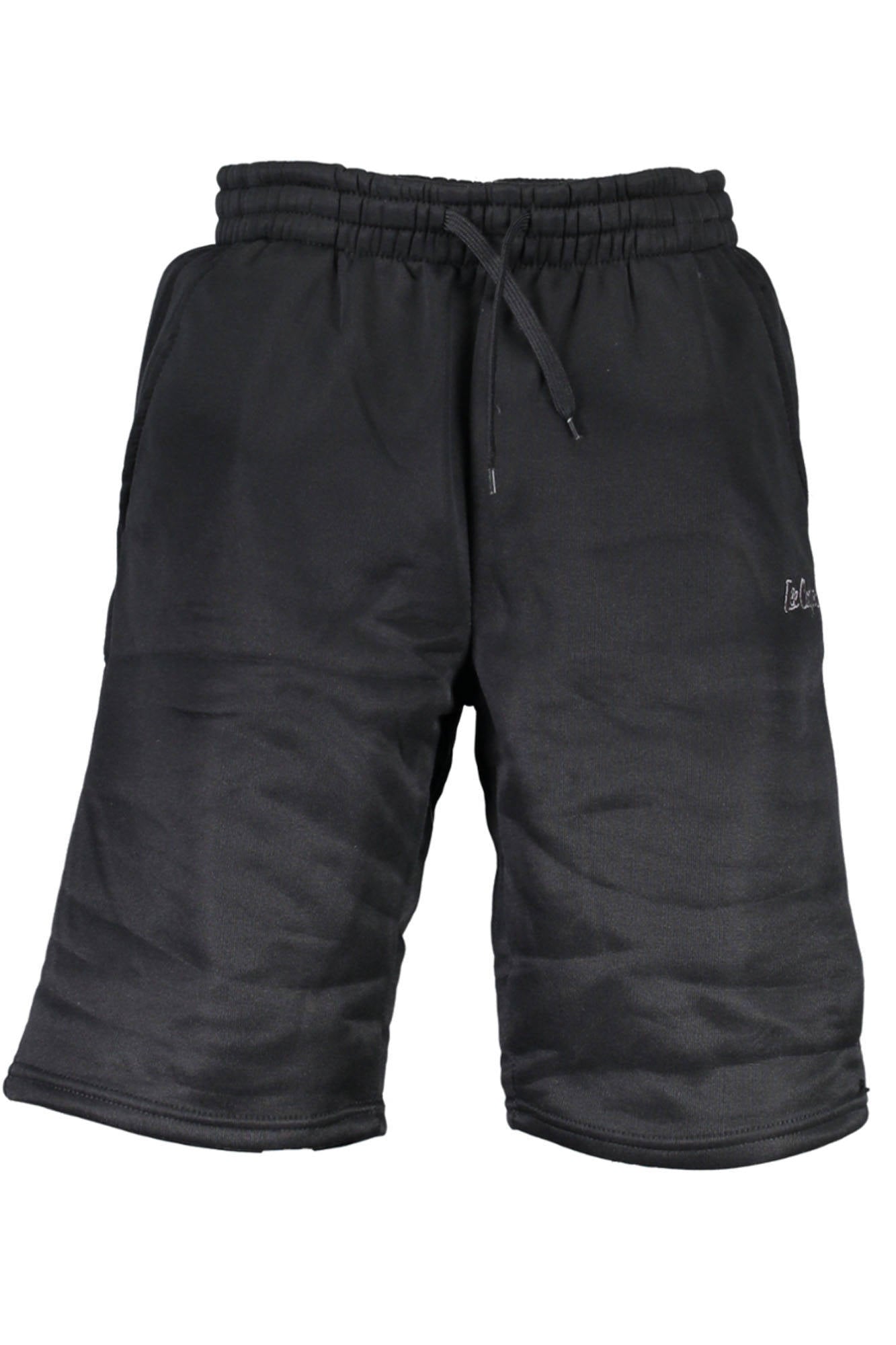 LEE COOPER BLACK MEN'S BERMUDA TROUSERS