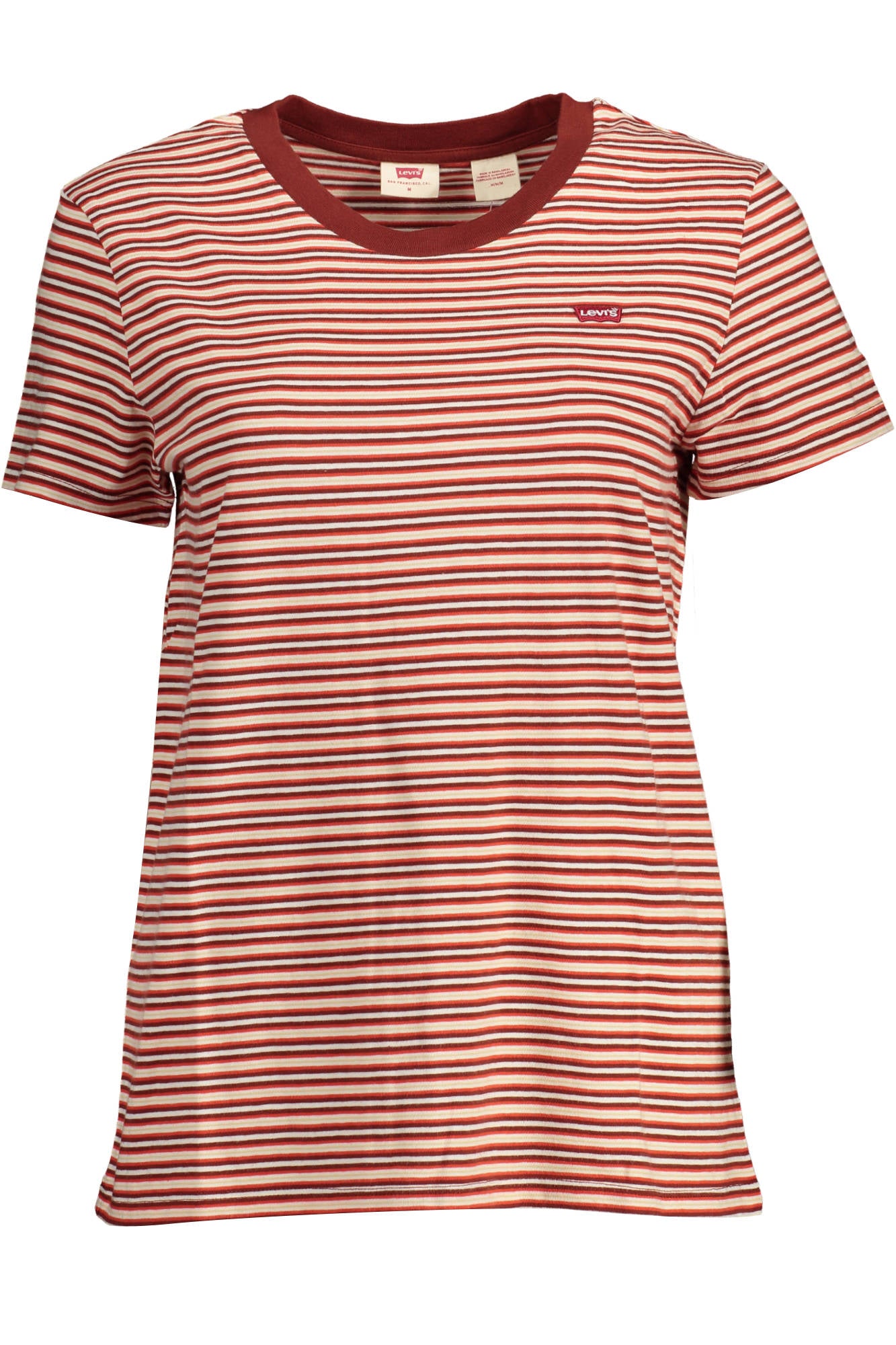 LEVI'S RED WOMAN SHORT SLEEVE T-SHIRT
