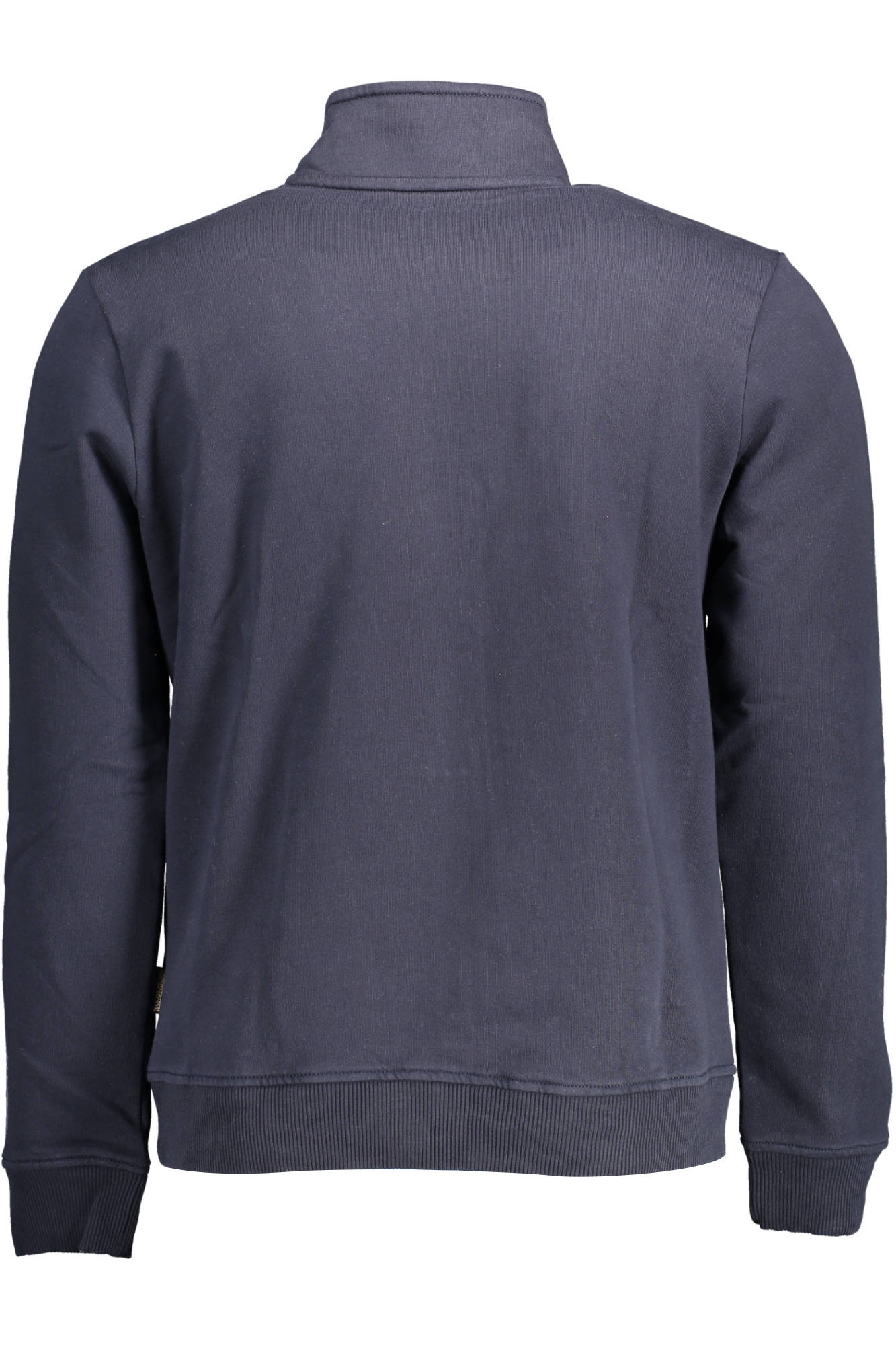 NAPAPIJRI MEN'S BLUE SWEATSHIRT WITH ZIP