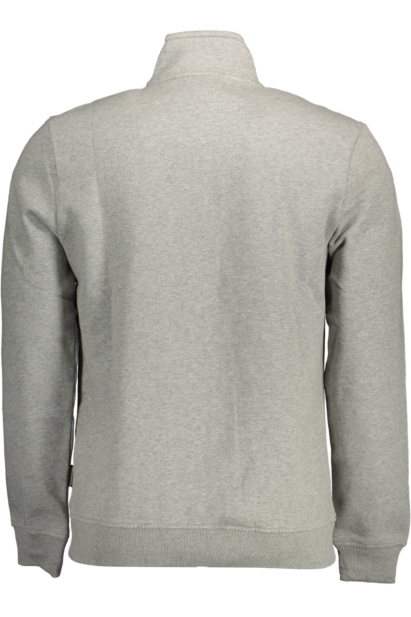 NAPAPIJRI SWEATSHIRT WITH ZIP MAN GRAY