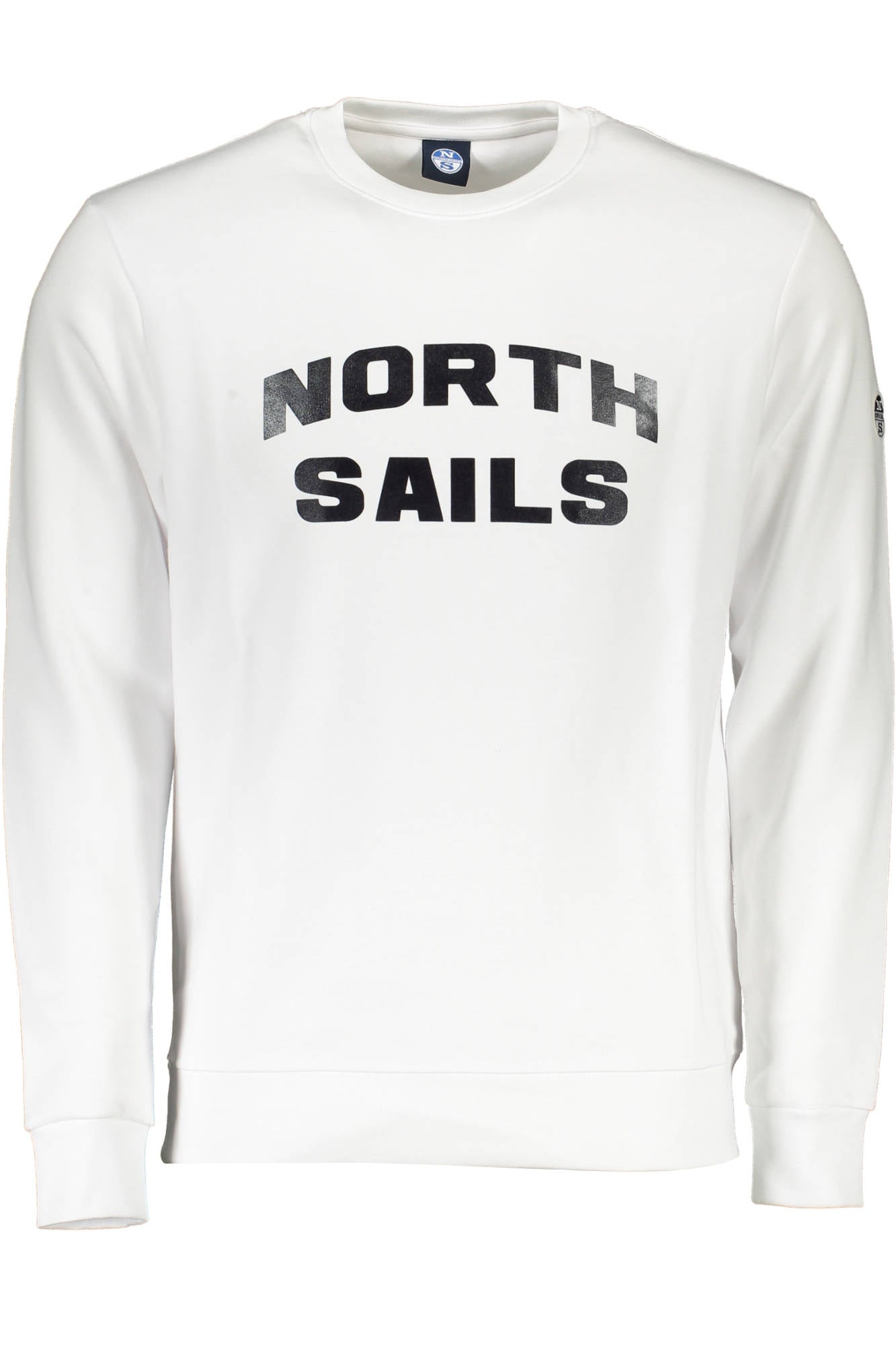 NORTH SAILS SWEATSHIRT WITHOUT ZIP MAN WHITE